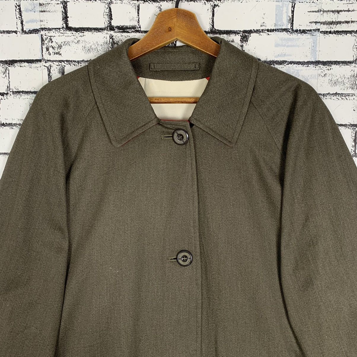 Burberry × Vintage Vintage Burberry Long Coat Jacket Size XL / US 12-14 / IT 48-50 - 2 Thumbnail