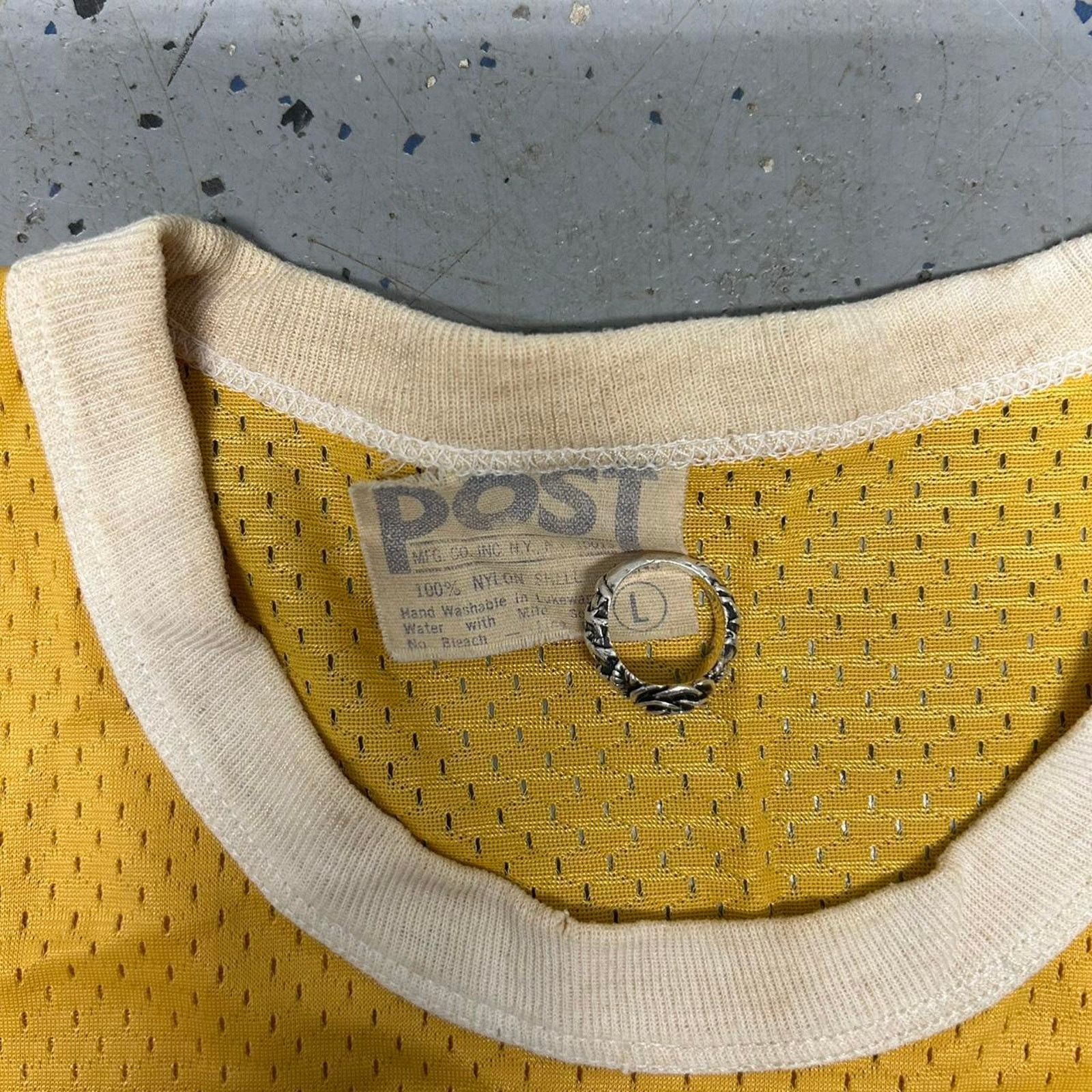 Other VTG 60s/70s Faded Distressed Jersey Size US L / EU 52-54 / 3 - 3 Thumbnail