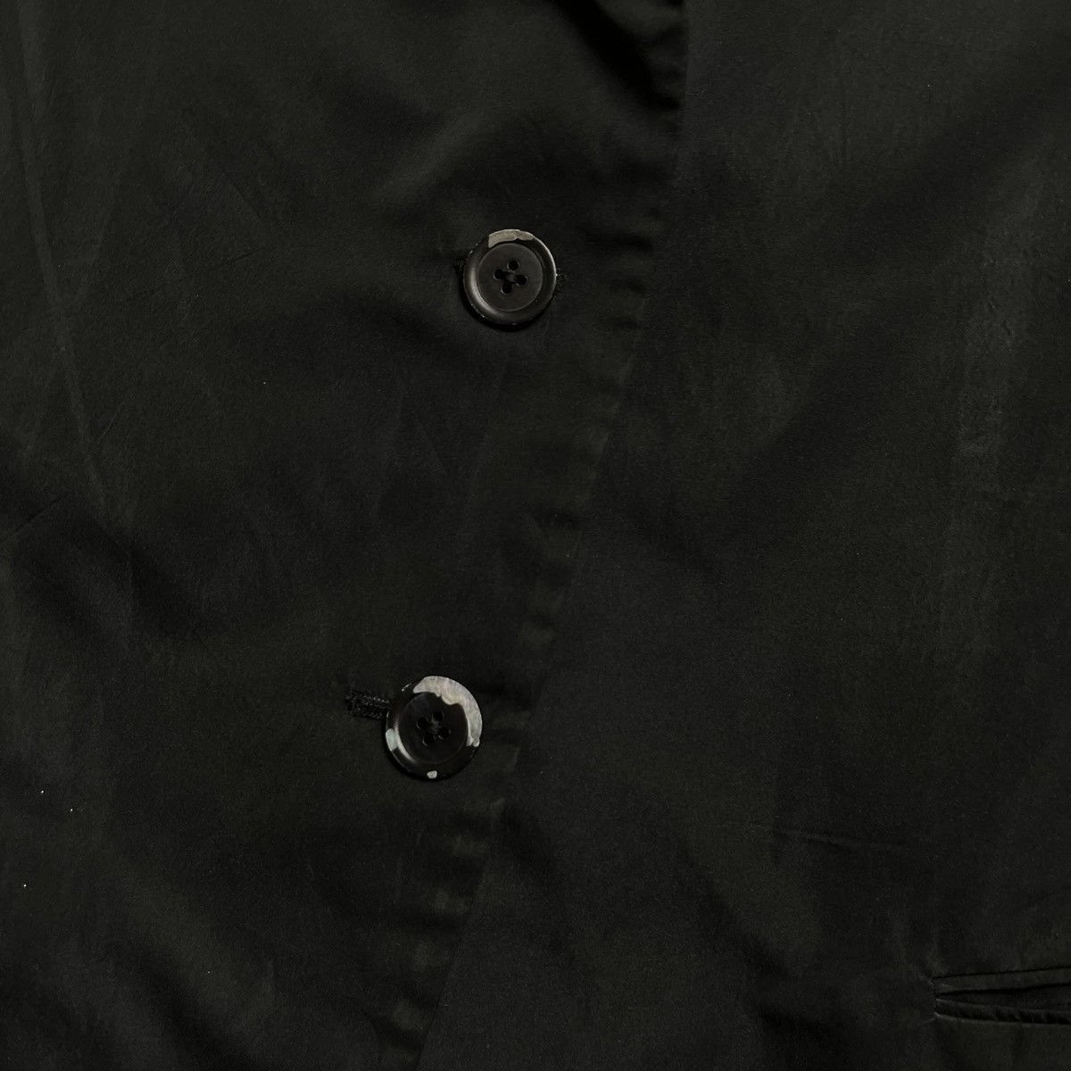 Jil Sander × Vintage Jil Sander vintage black blazer jacket Size XS / US 0-2 / IT 36-38 - 7 Thumbnail