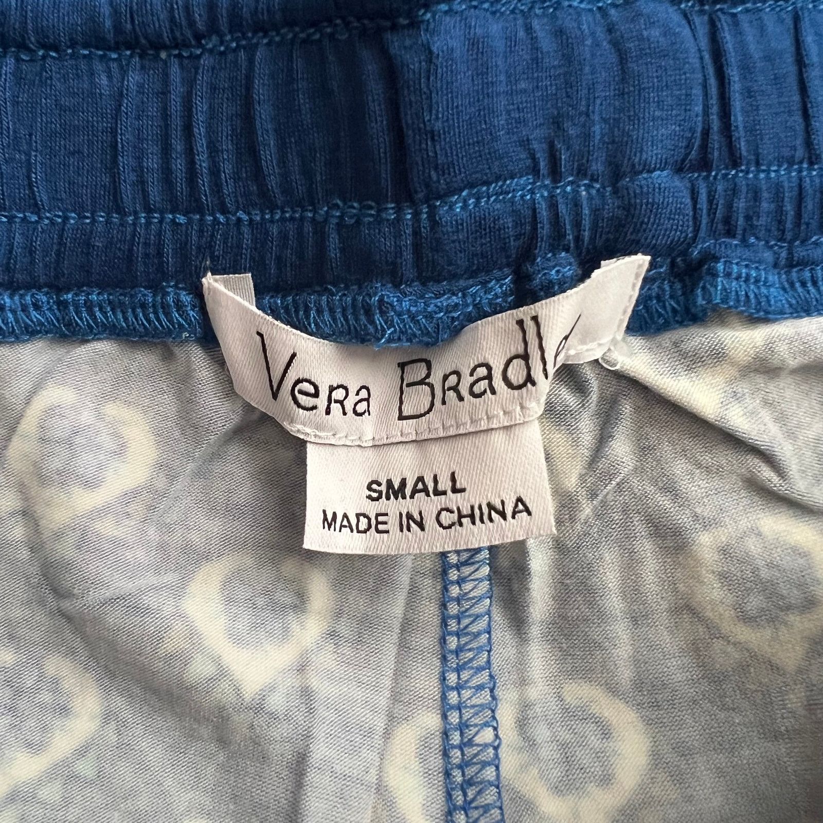Vera Bradley VERA BRADLEY Indigo Briar Cool Allegra Pants w/ Tags, Small Size 28" / US 6 / IT 42 - 7 Thumbnail