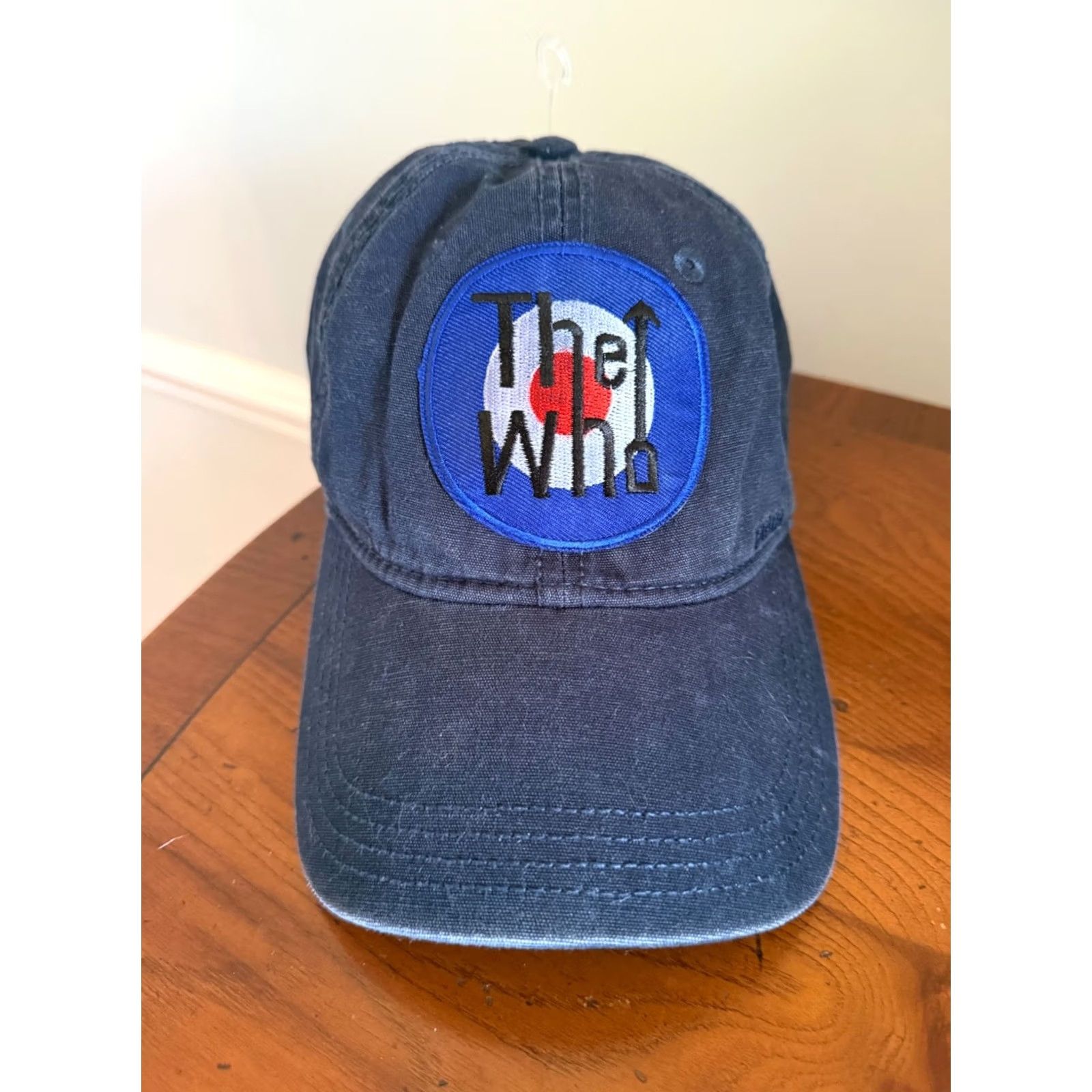 Prana Prana THE WHO Music Band Embroidered Logo Patch Adjustable Baseball Hat Black Adult One Size Men’s Baseball Cap Size ONE SIZE - 2 Thumbnail