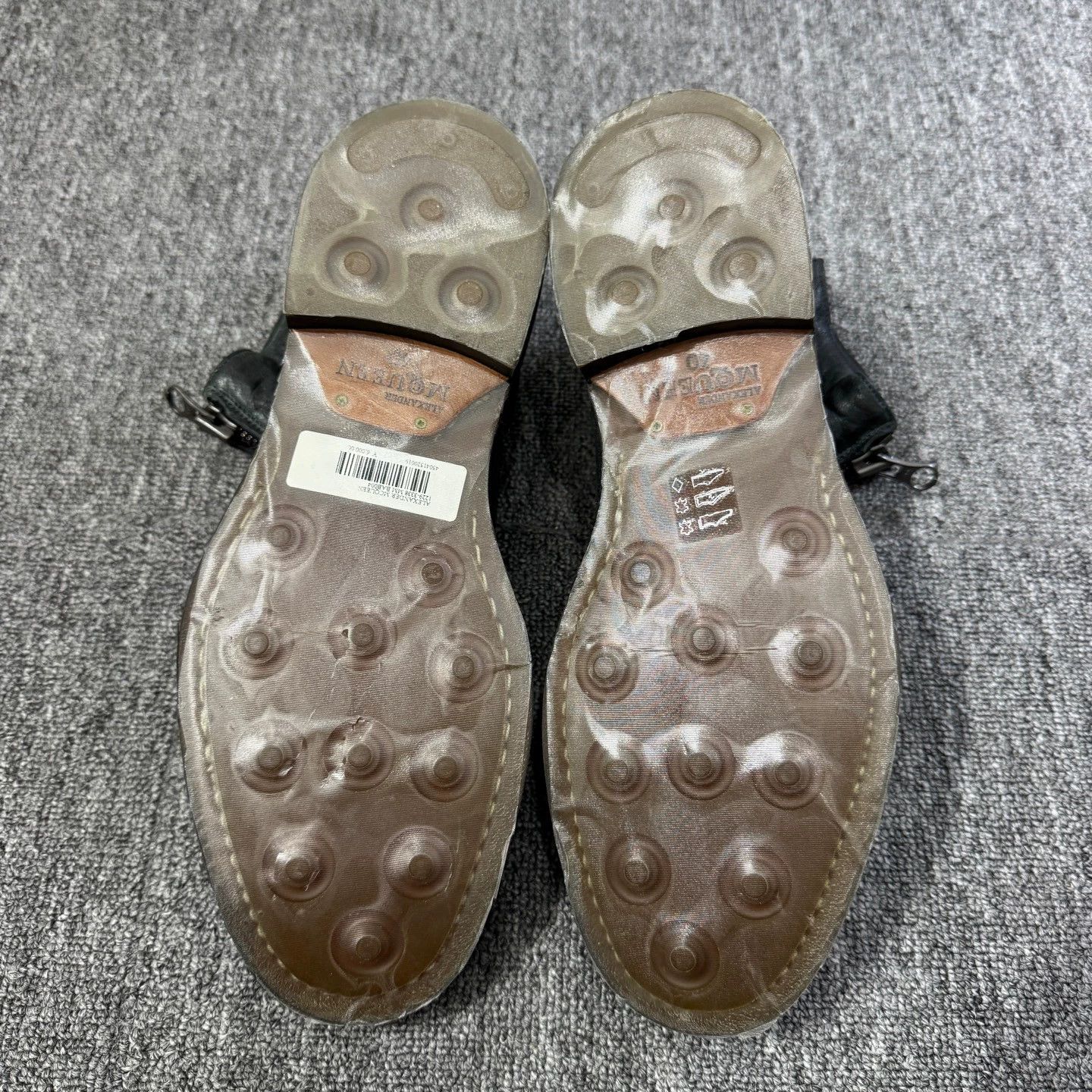 Alexander McQueen McQueen leather zip-up boots 40 Size US 7 / EU 40 - 4 Thumbnail