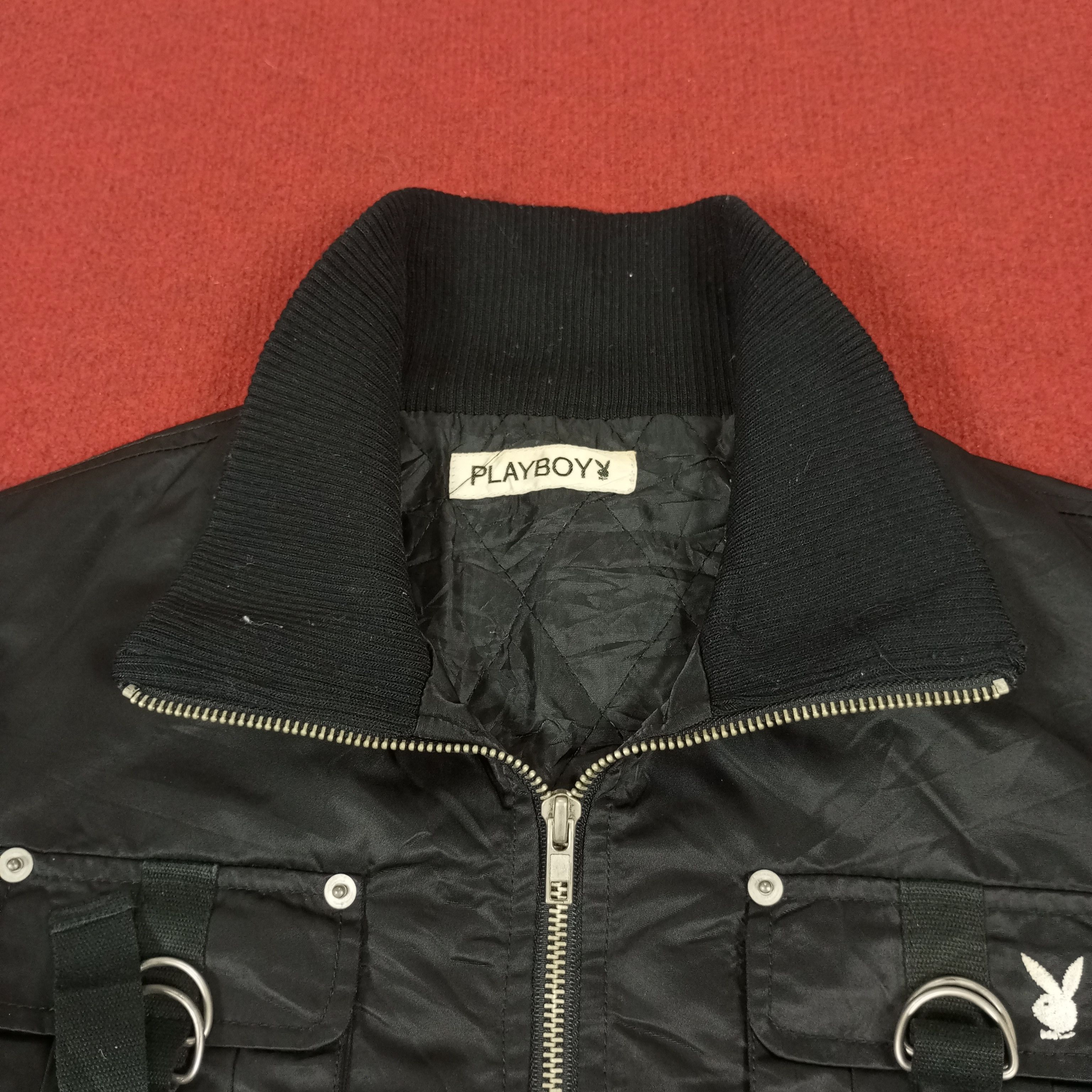 Playboy × Vintage Playboy Rock Punk Style Jacket Size XS / US 0-2 / IT 36-38 - 5 Thumbnail
