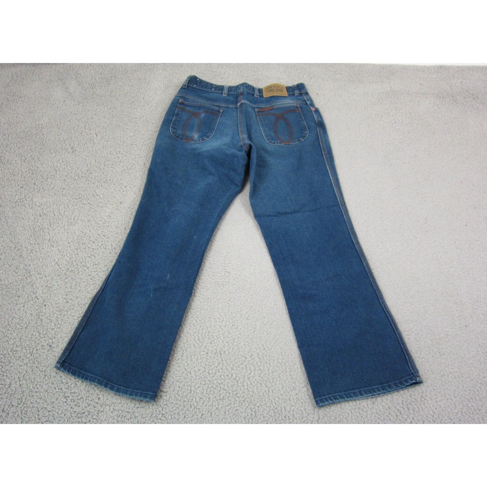 Vintage Vintage Long Haul Jeans Mens 31 x 28 Blue Bootcut Denim Cotton 80s 90s Scoville Made in USA Size US 31 - 2 Thumbnail