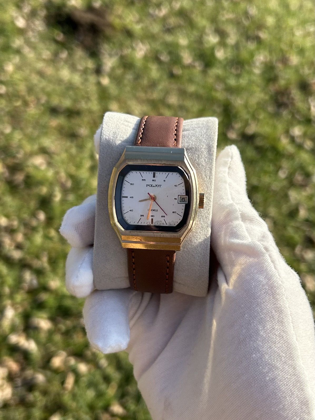 Vintage Vintage Watch Poljot USSR Soviet Mechanical 1980s Size ONE SIZE - 9 Thumbnail