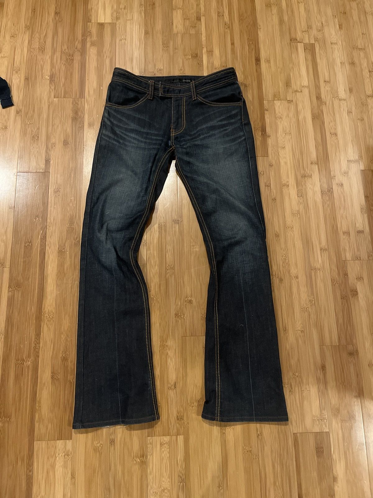 Schlussel Japanese flared Denim