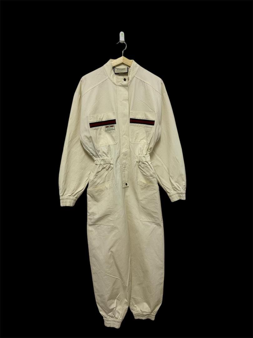 Gucci × Hypebeast Rare Gucci Jumpsuit Le Rose Di Eliogabalo Size 28" / US 6 / IT 42 - 1 Thumbnail