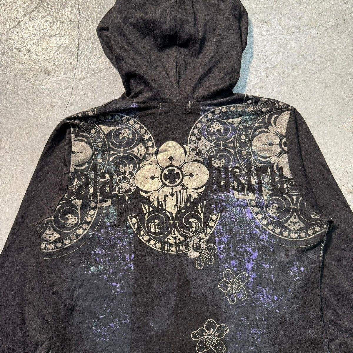 Beauty Beast LYON DEUX Japanese Brand Gothic Tattoo Hoodie Size M / US 6-8 / IT 42-44 - 8 Thumbnail
