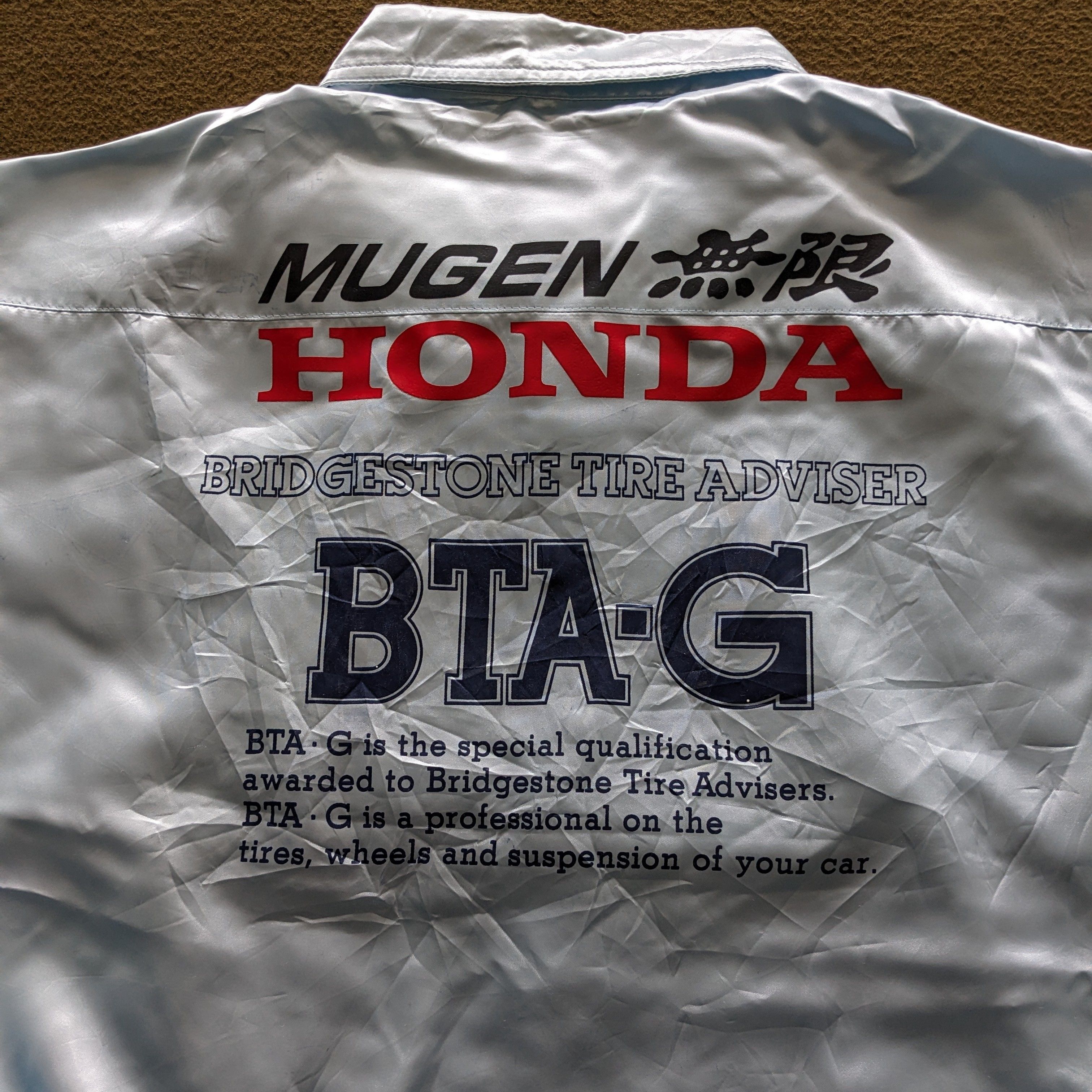 Vintage Vintage MUGEN HONDA Motorsports Racing Custom Bomber Jacket Size US XL / EU 56 / 4 - 2 Thumbnail