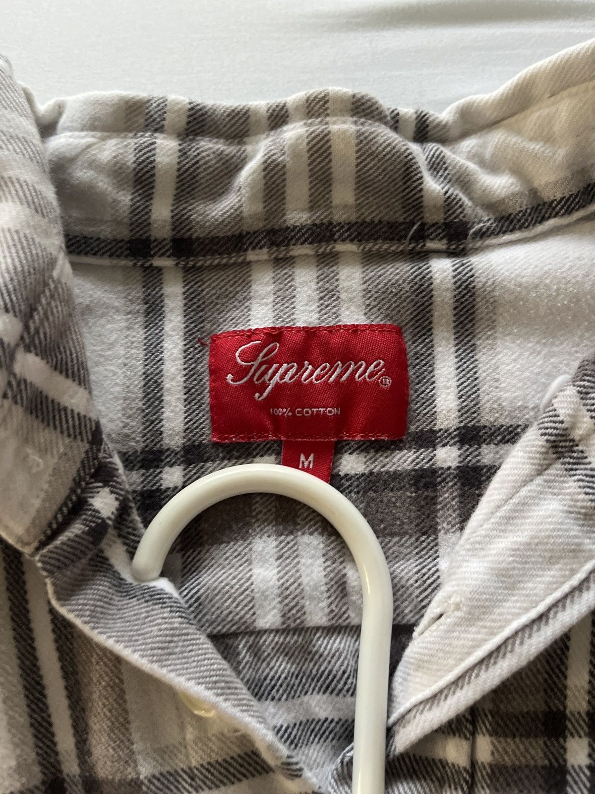 Supreme SS16 Supreme Box Flannel Button Up Size US M / EU 48-50 / 2 - 3 Thumbnail
