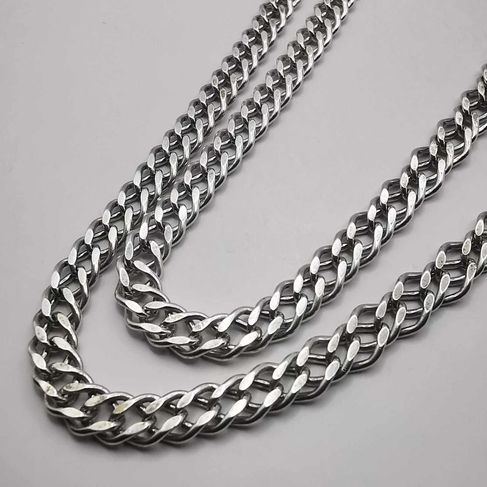 Sterling Silver Vintage Fine Jewelry Chain, 925 Sterling Silver, 23,40 g Size ONE SIZE - 4 Thumbnail