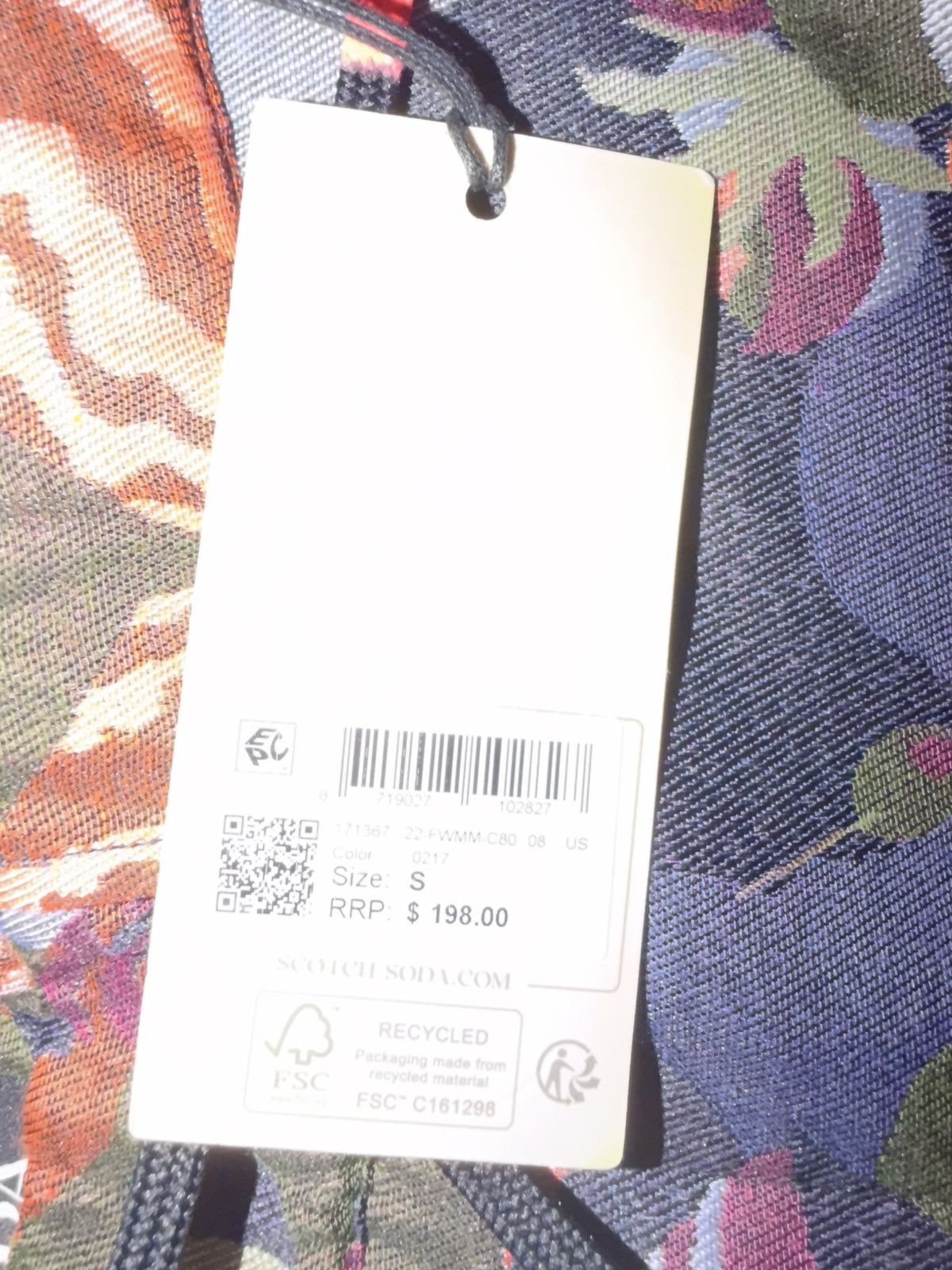Scotch & Soda Scotch & Soda Amsterdam Abstract Floral Woven Joggers Size S Size US 30 / EU 46 - 4 Thumbnail