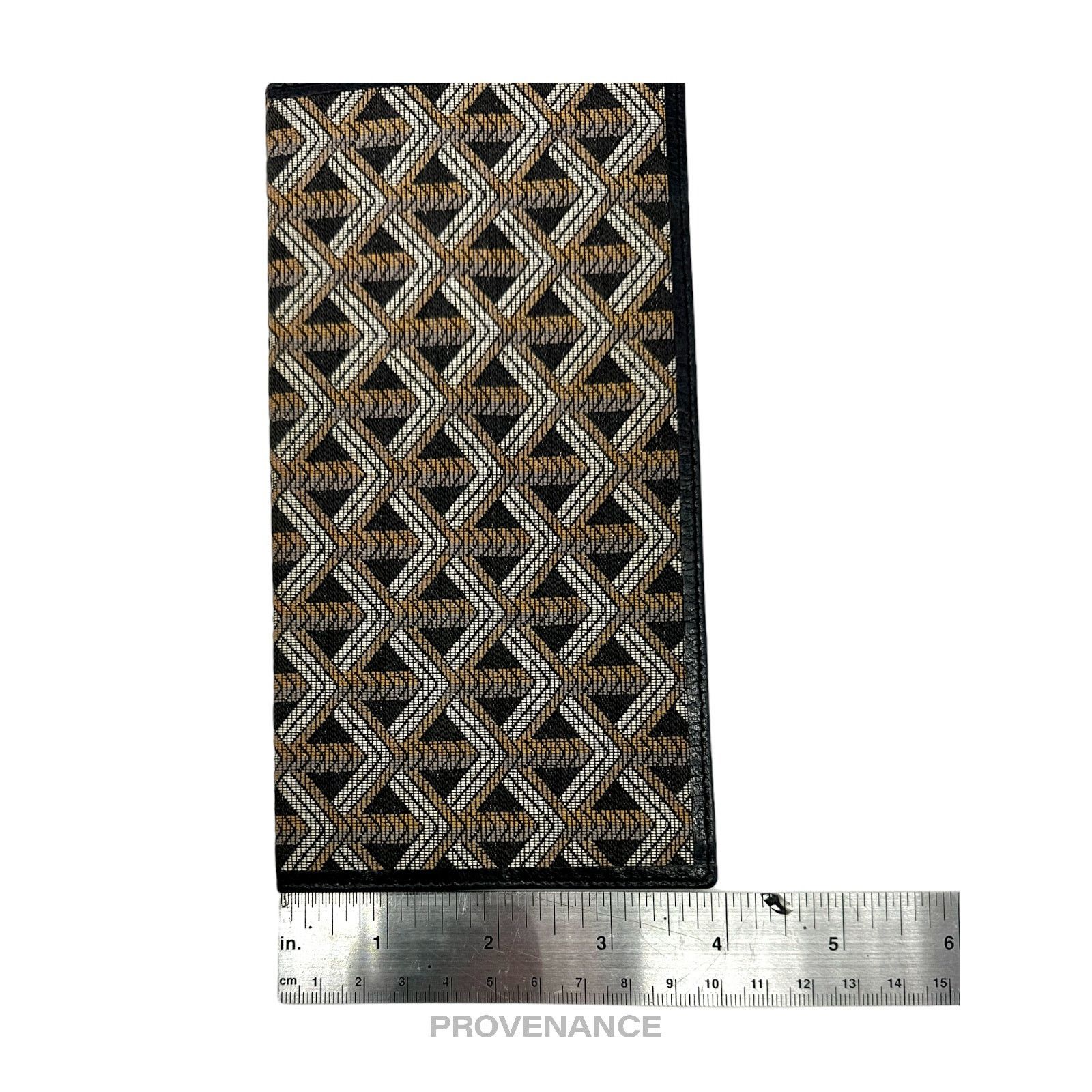 Goyard 🔴 Goyard Long Wallet - Black Jacquard Goyardine Size ONE SIZE - 9 Thumbnail