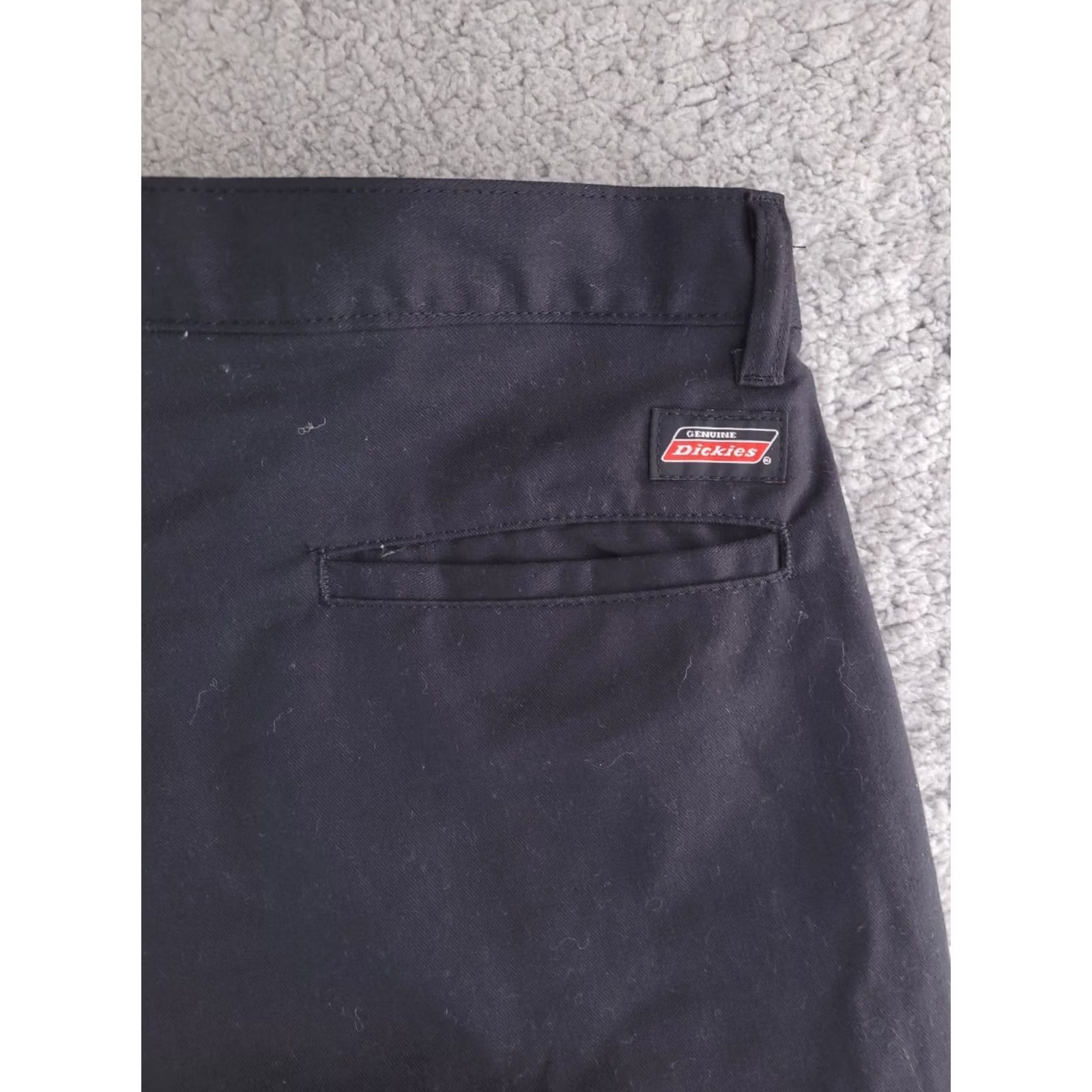 Dickies Dickies Pants Mens 42x32 Black Cargo Workwear Relaxed Leg Pants Mens Black Cargo Dickies 42x32 Size US 42 / EU 58 - 5 Thumbnail
