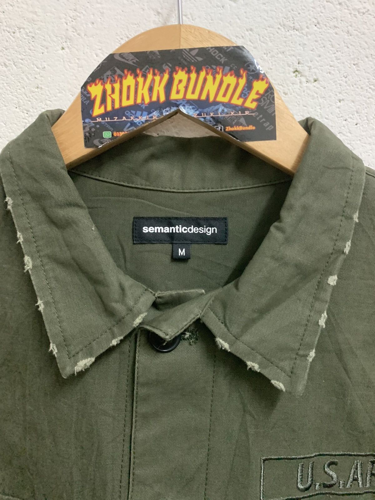 Japanese Brand × semanticdesign Semantic Design U.S.Army Distressed Size US M / EU 48-50 / 2 - 4 Thumbnail