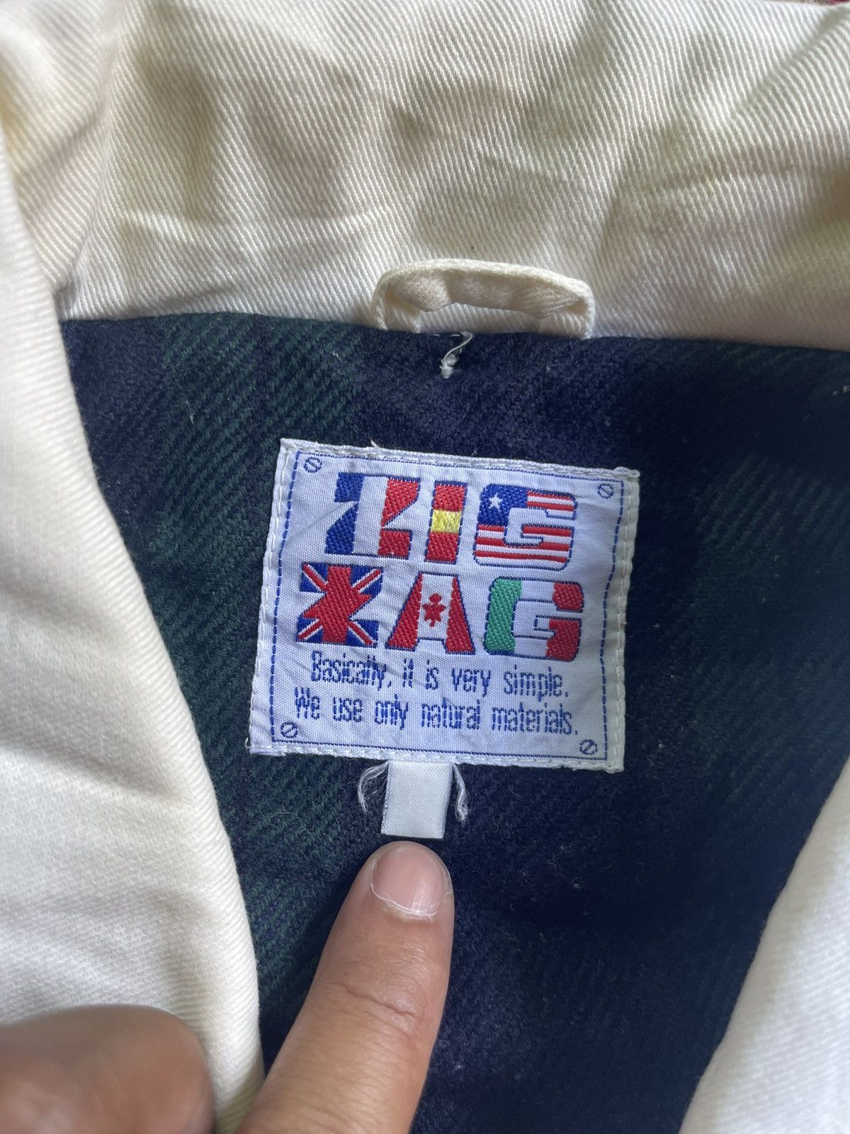 Vintage Vintage Zigzag Formation Bomber Jacket Size US L / EU 52-54 / 3 - 4 Thumbnail
