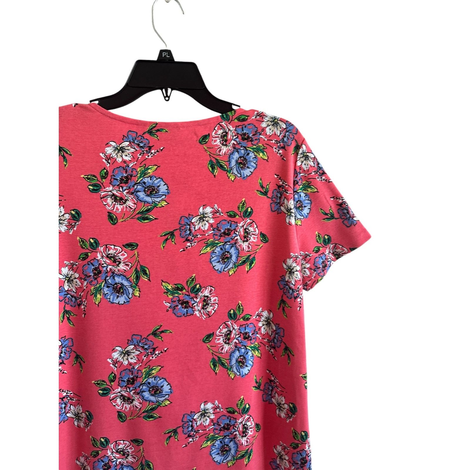 Other Rafaella Floral Short Sleeve Round Neck Cotton Blouse Top Size L / US 10 / IT 46 - 10 Thumbnail