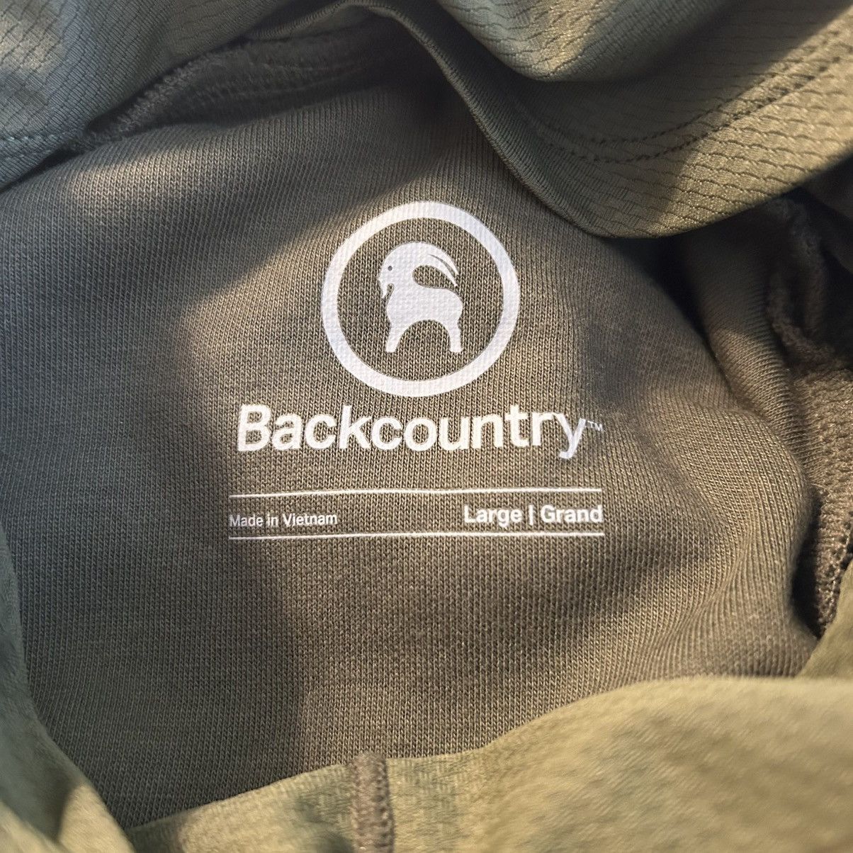 Other Backcountry green pullover hoodie vented zippered pockets L Size US L / EU 52-54 / 3 - 6 Thumbnail