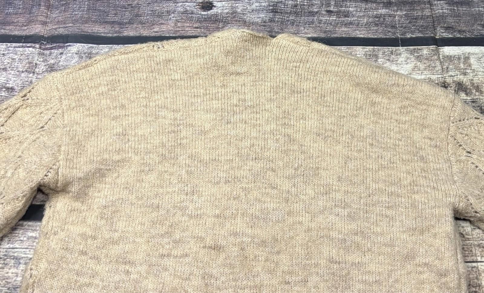 Other Mystree Cardigan Sweater Womens Small Geometric Knit Wool Size S / US 4 / IT 40 - 4 Thumbnail