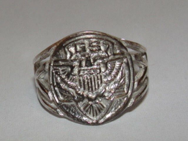 Handmade Sterling Silver Girl Scout Ring Alberto Juan Size ONE SIZE - 1 Thumbnail