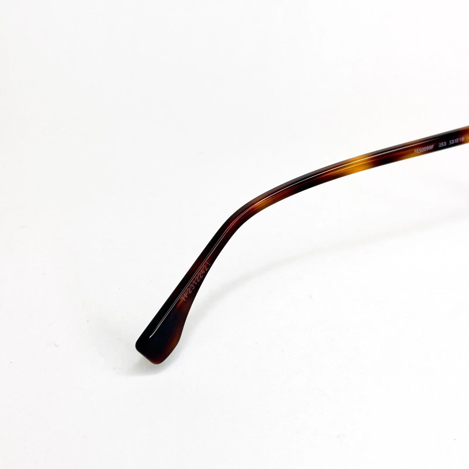 Fendi FENDI DIAMONDS LOGO 50099 052 Brown Eyeglasses FE50099F 053 Size ONE SIZE - 3 Thumbnail