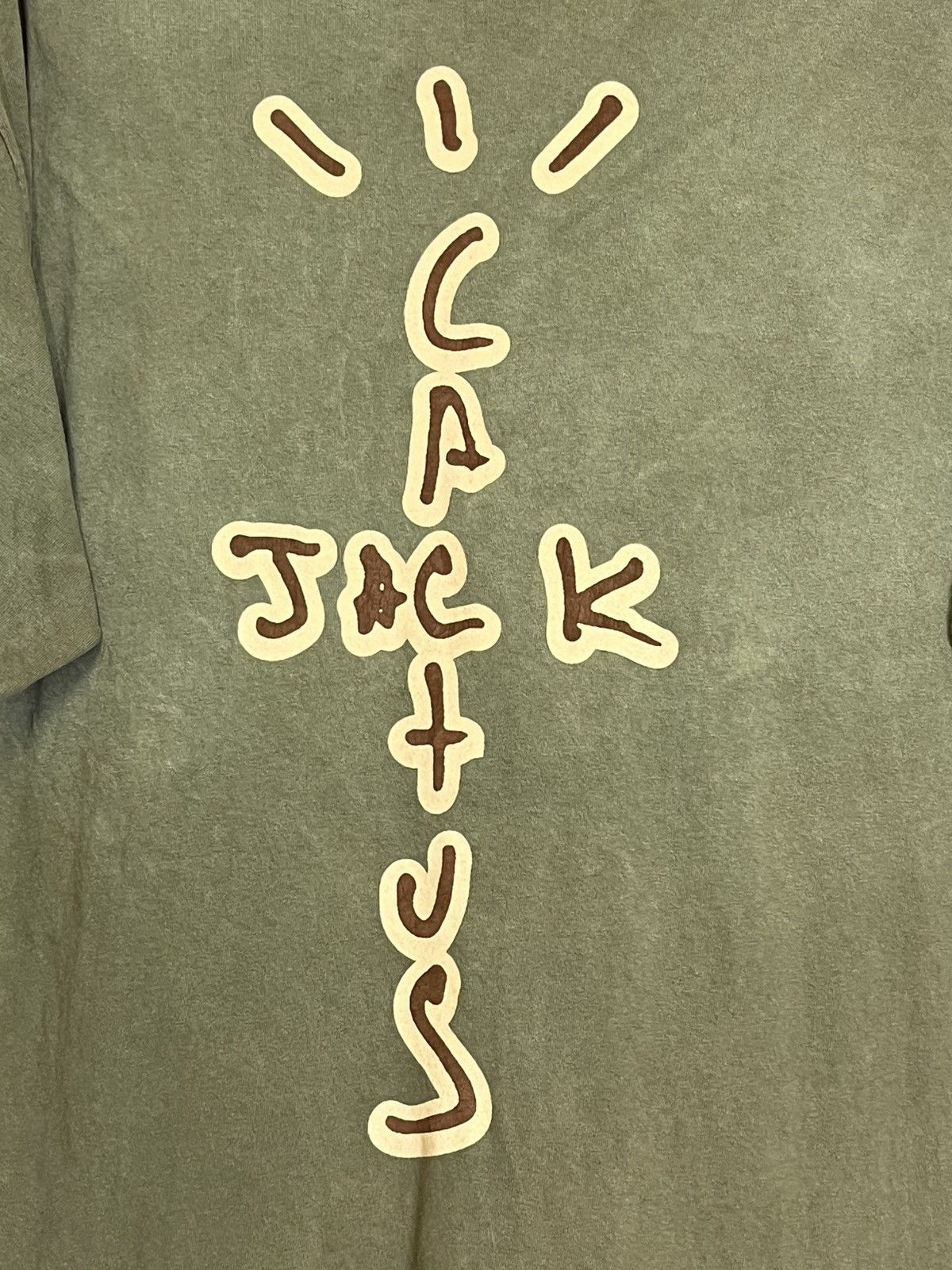 Cactus Plant Flea Market × Travis Scott TRAVIS SCOTT cactus jack highest in the room faded t shirt Size US XL / EU 56 / 4 - 5 Thumbnail