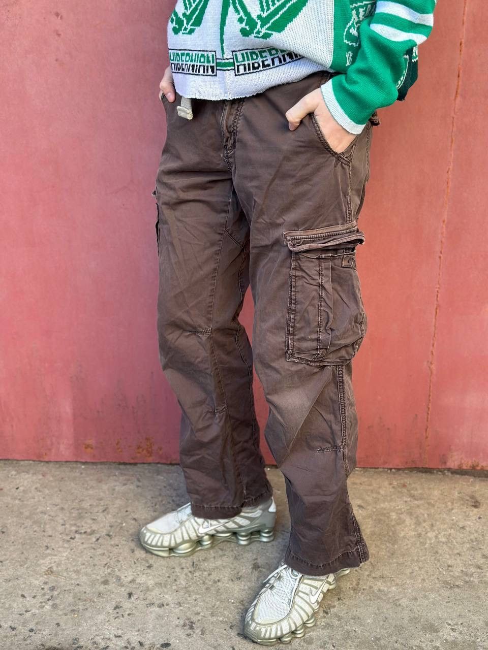Grundens VTG Multi-pocket Pants Crazy Fir Size 32 Y2K 00s USA Hype Size US 32 / EU 48 - 1 Thumbnail
