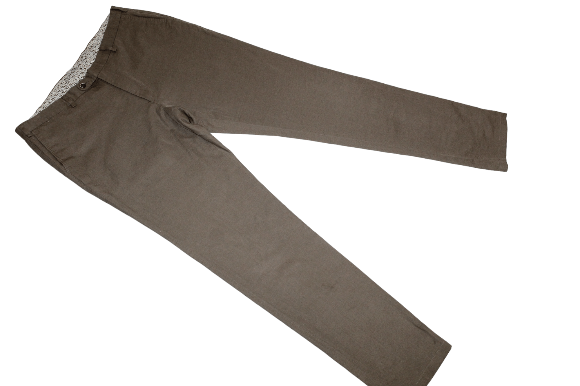 Suitsupply Suitsupply Cotton Linen Straight-leg Chino Pants mod.B539 Size US 38 / EU 54 - 3 Thumbnail