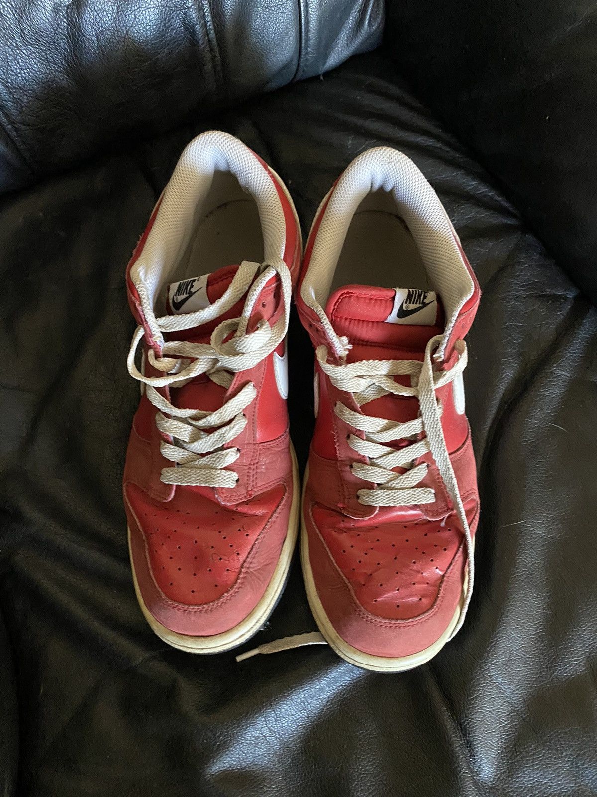 Nike Nike Dunk Low 2012 Sport Red Size US 10 / EU 43 - 5 Thumbnail