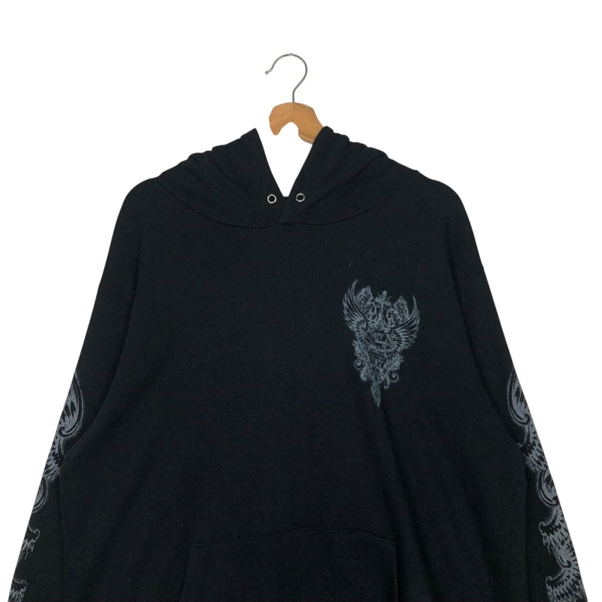 Hysteric Glamour 🔥VINTAGE SWEATSHIRT HOODIE IVANHOE COLLECTION PUNK DESIGN Size US L / EU 52-54 / 3 - 15 Thumbnail