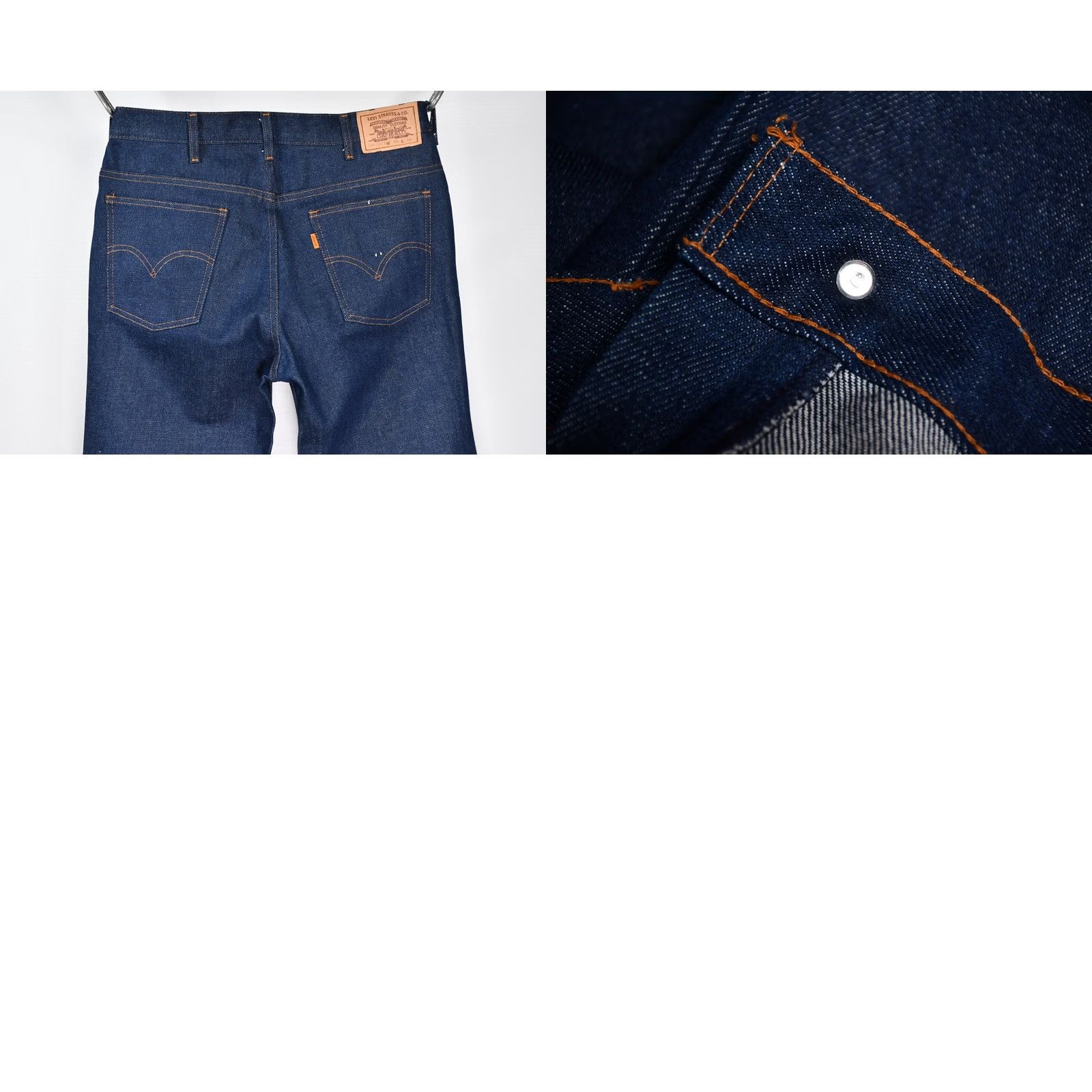 Levi's VINTAGE Levi's Slim Jeans 630-0217 Women's W34 L36 Blue Slim Straight 100% Cotton 34x36 Jeans Women Size 24" / US 00 / IT 34 - 9 Thumbnail