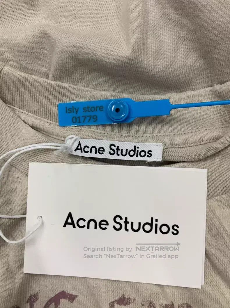 Acne Studios Acne Studios Distressed Casual Two-Piece Printed Sheer Sho Size XS / US 0-2 / IT 36-38 - 5 Thumbnail