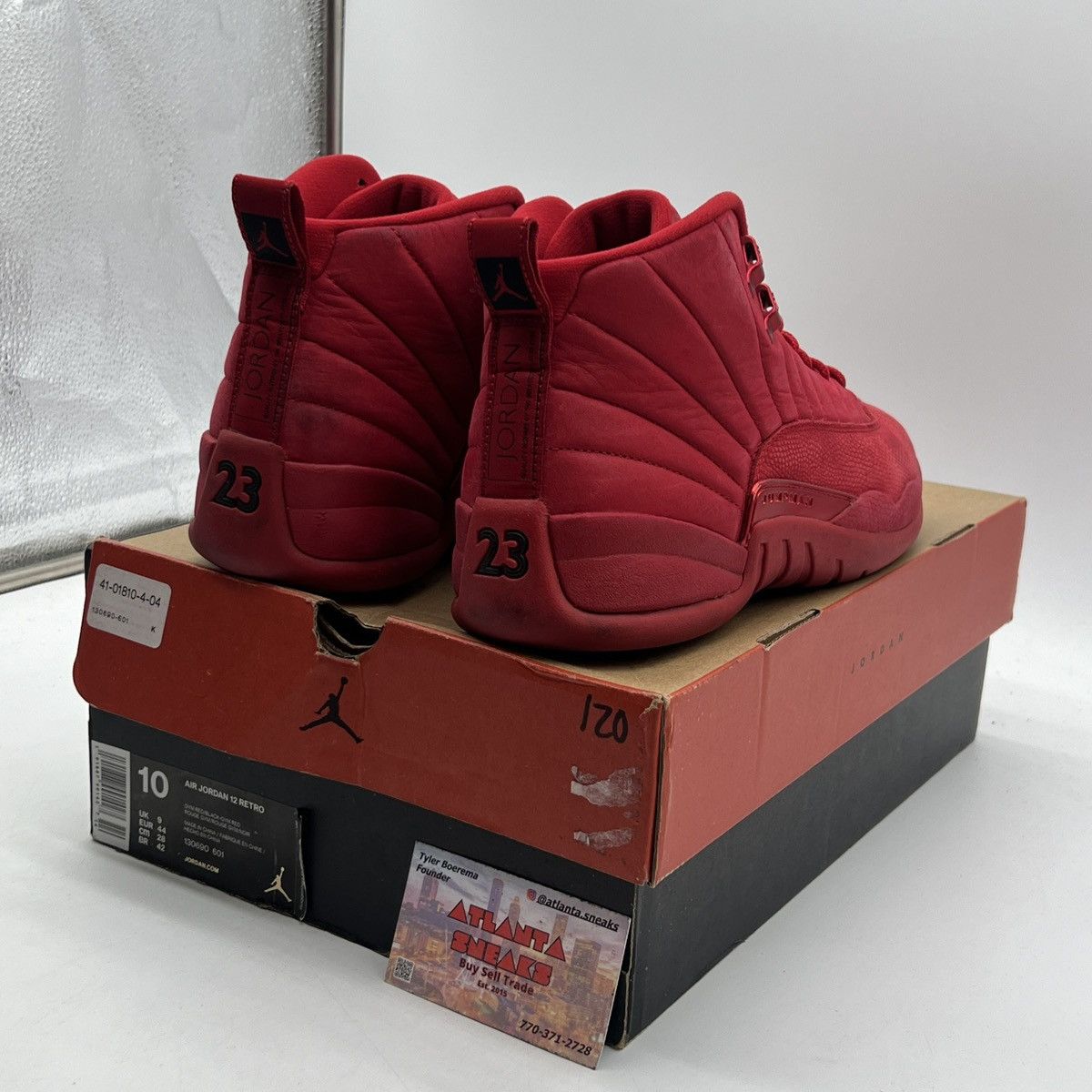 Jordan Brand Air Jordan 12 gym red Size US 10 / EU 43 - 5 Thumbnail