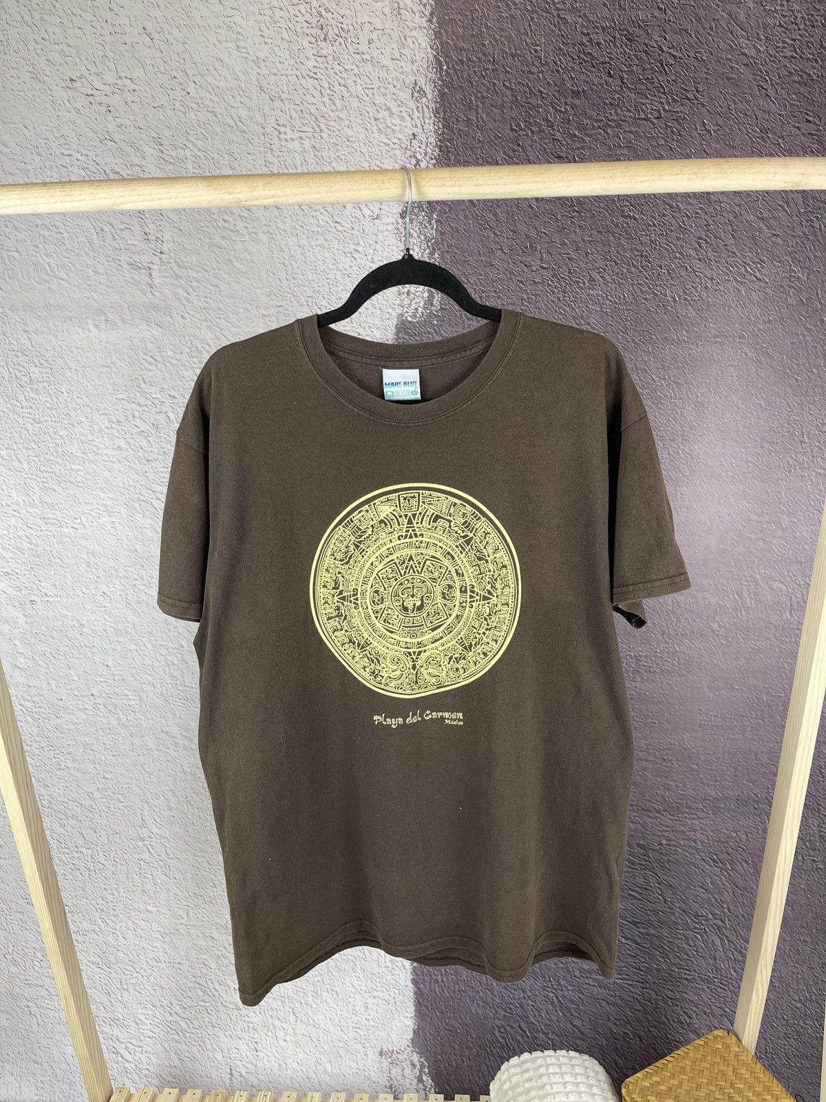 Other Mare Blue Playa del Carmen Mexico big logo tee shirt Size US L / EU 52-54 / 3 - 1 Thumbnail