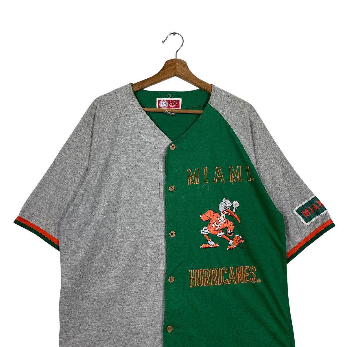 Other Vintage Miami Hurricanes Jersey Shirt Size US XL / EU 56 / 4 - 2 Thumbnail