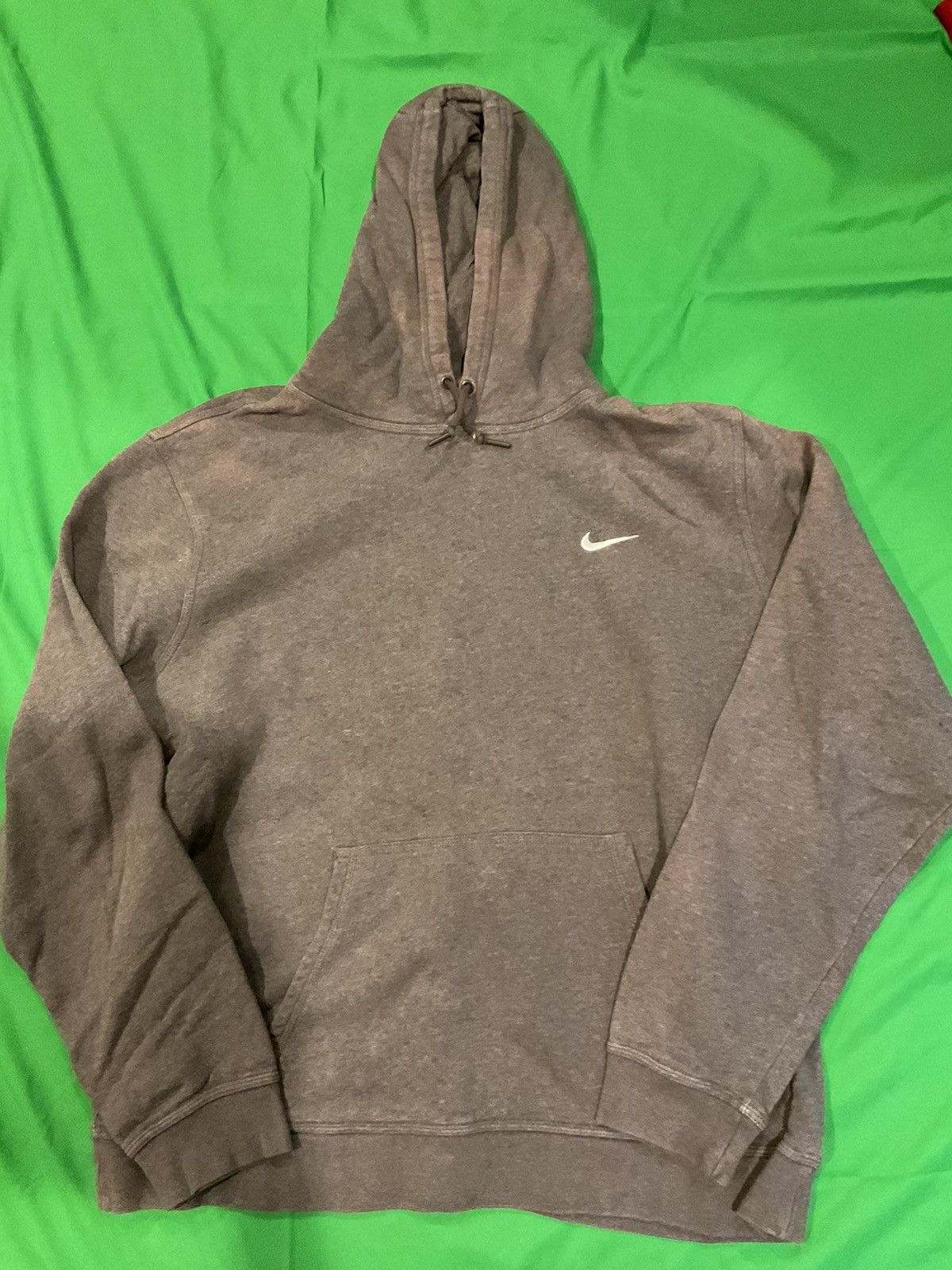 Nike × Vintage Vintage Grey Nike hoodie Size US XXL / EU 58 / 5 - 1 Thumbnail