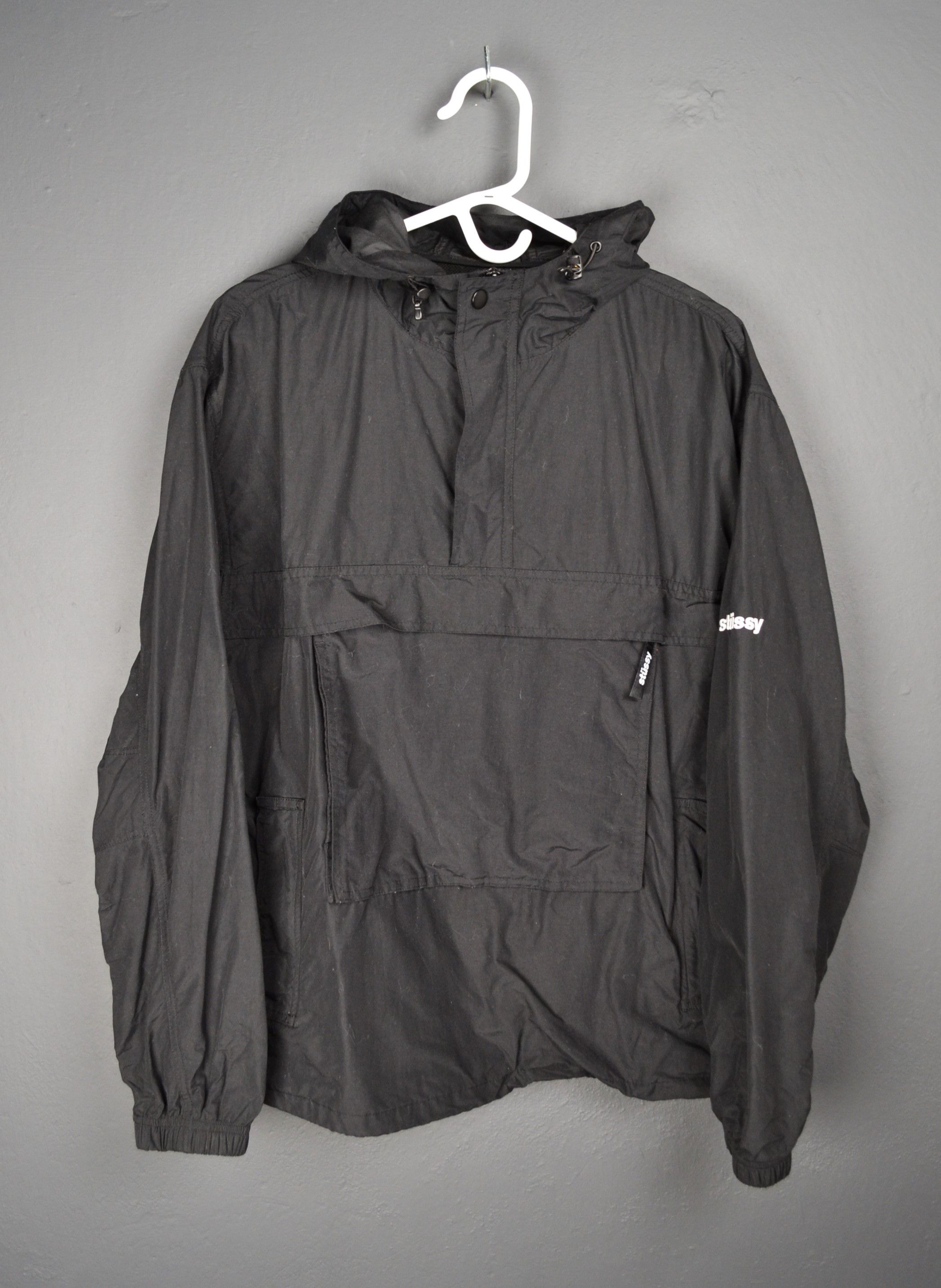 Stussy Stussy Packable Anorak Jacket M Black Size US M / EU 48-50 / 2 - 1 Thumbnail