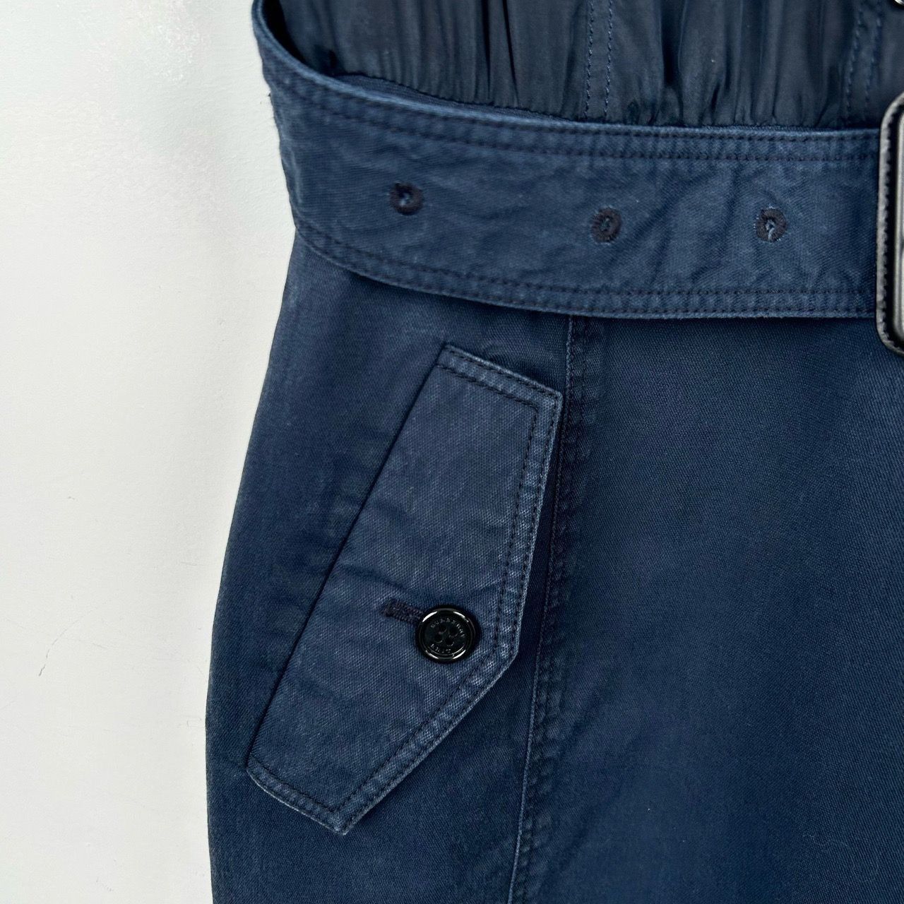 Burberry Burberry Navy Blue Polo Collar Short-Sleeve Shirt Dress (Siz Size XS / US 0-2 / IT 36-38 - 8 Thumbnail