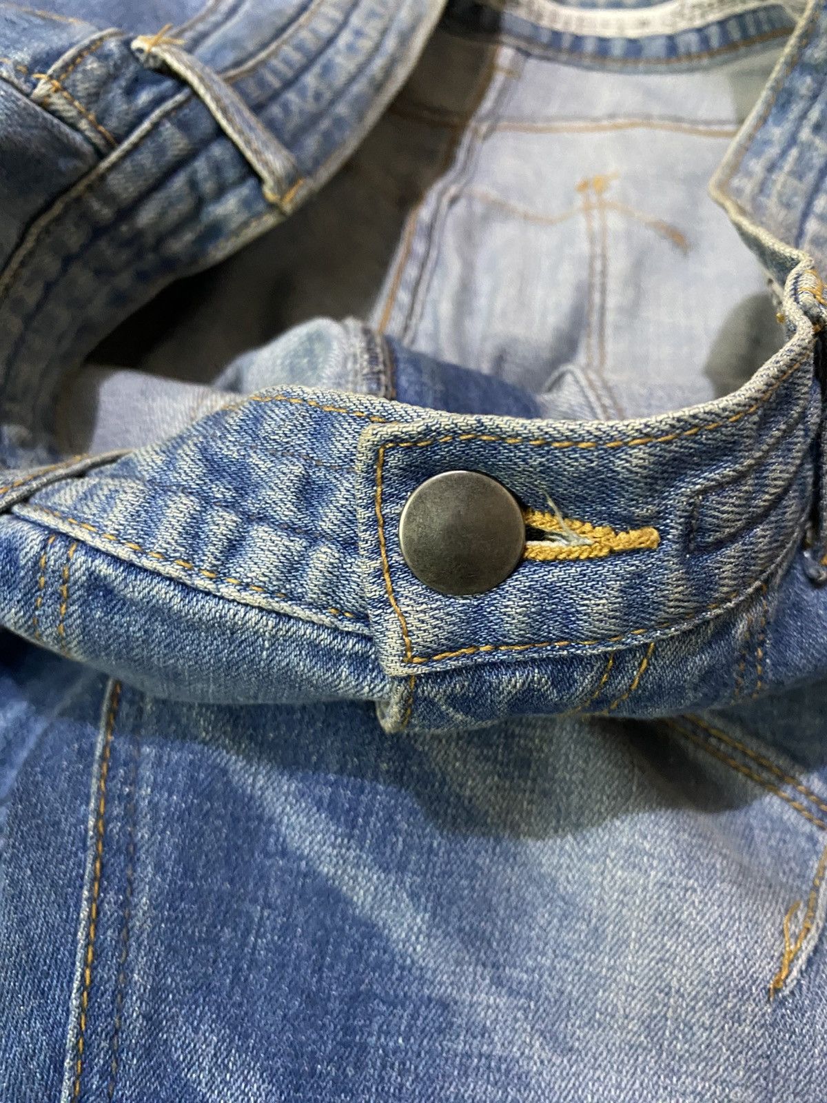 Number (N)ine Number (N)ine Distressed Denim Pants Size US 32 / EU 48 - 7 Thumbnail