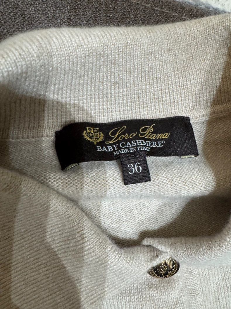 Loro Piana LORO PIANA knit polo Size XXS / US 00 / IT 34 - 3 Thumbnail