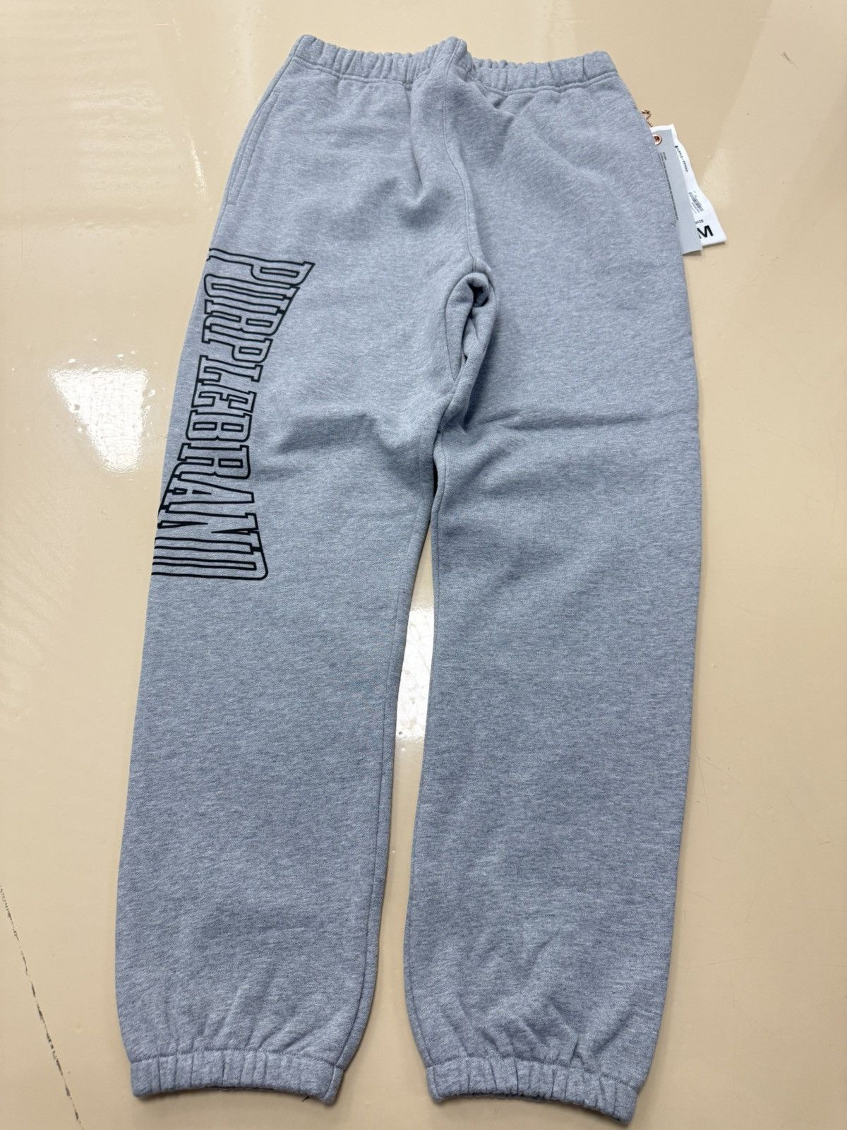 Purple Brand Purple Brand Fleece Heather Gray Size US 32 / EU 48 - 1 Thumbnail