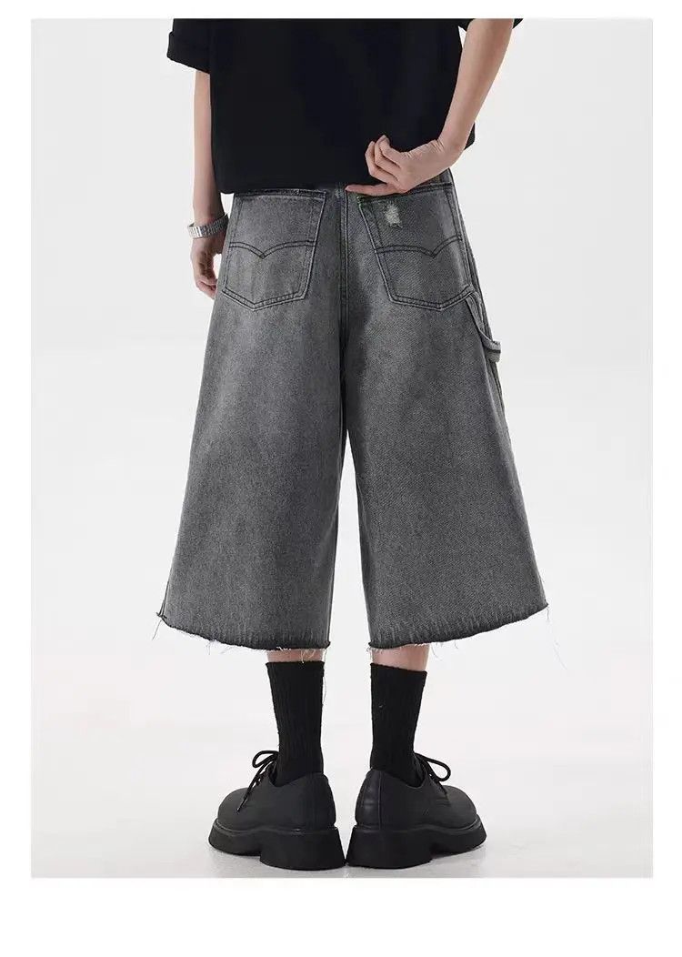 Designer × Japanese Brand Vintage Casual Loose Harajuku Shorts Size US 31 - 4 Thumbnail