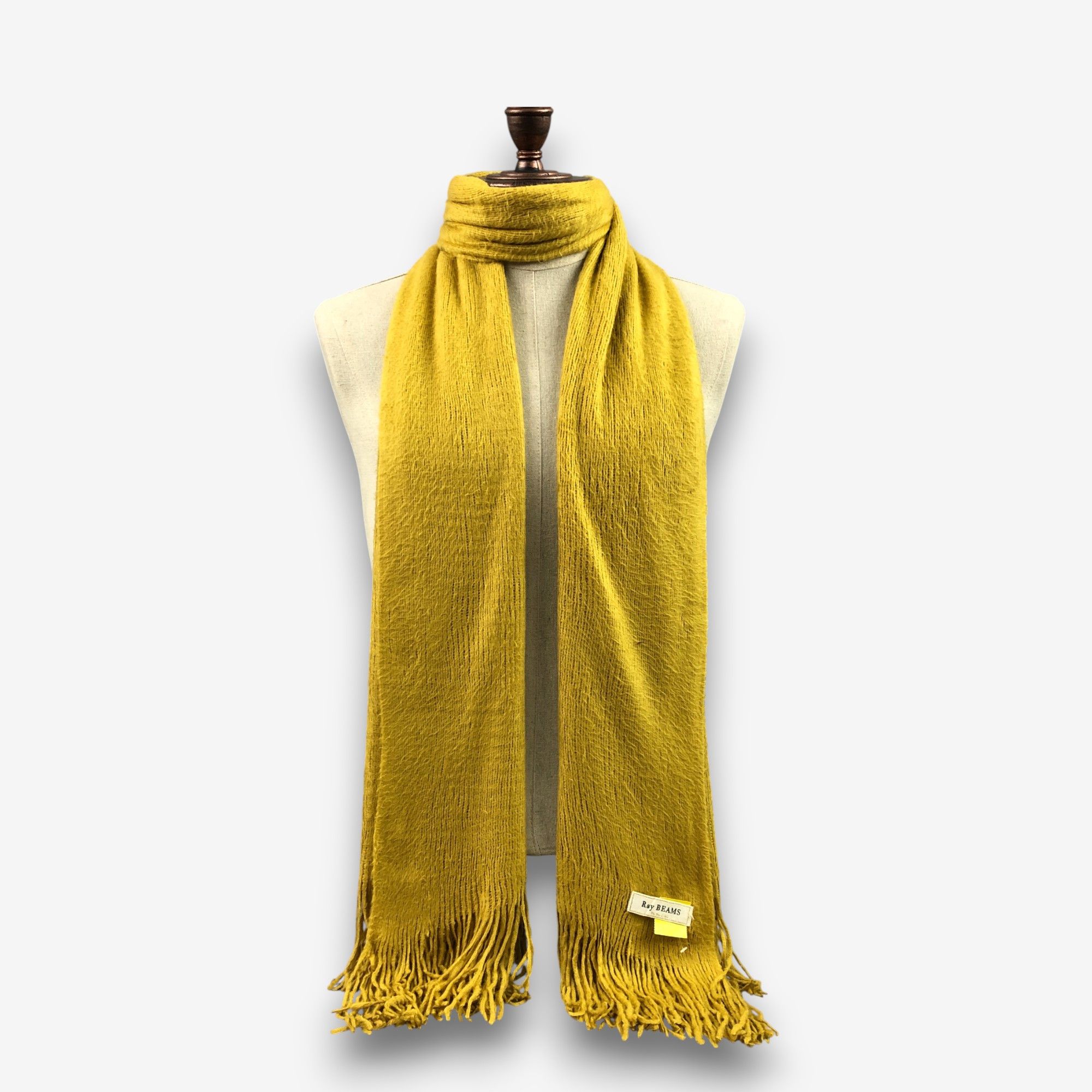 Beams Plus Vintage Beams Scarf Long Wool Shawls Stoles Scarves. Size ONE SIZE - 1 Thumbnail