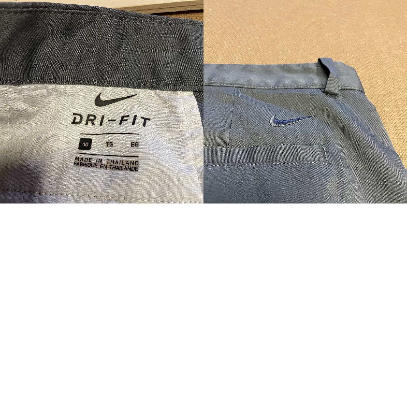 Nike Nike Dri-FIT Shorts Mens 40 Gray Golf Performance Lightweight Athletic Swoosh Size US 40 / EU 56 - 8 Thumbnail
