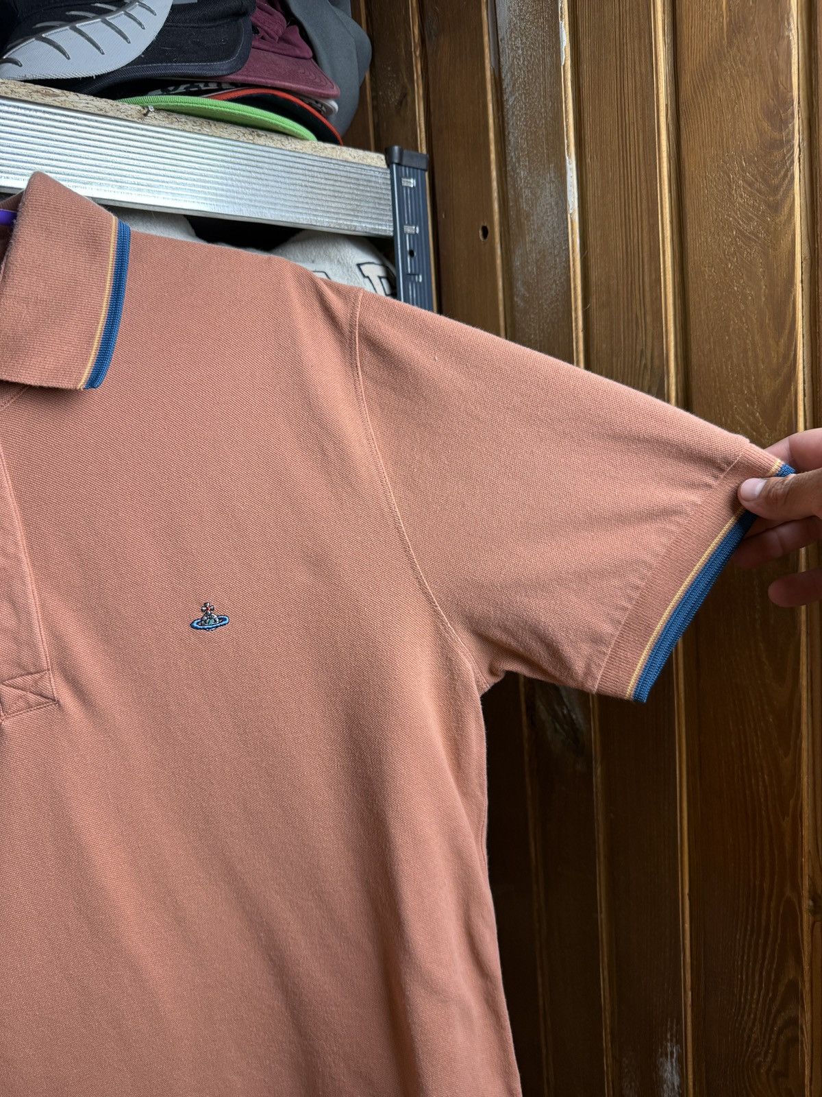 Vivienne Westwood VINTAGE VIVIENNE WESTWOOD POLO TEE SMALL LOGO Size US XL / EU 56 / 4 - 6 Thumbnail