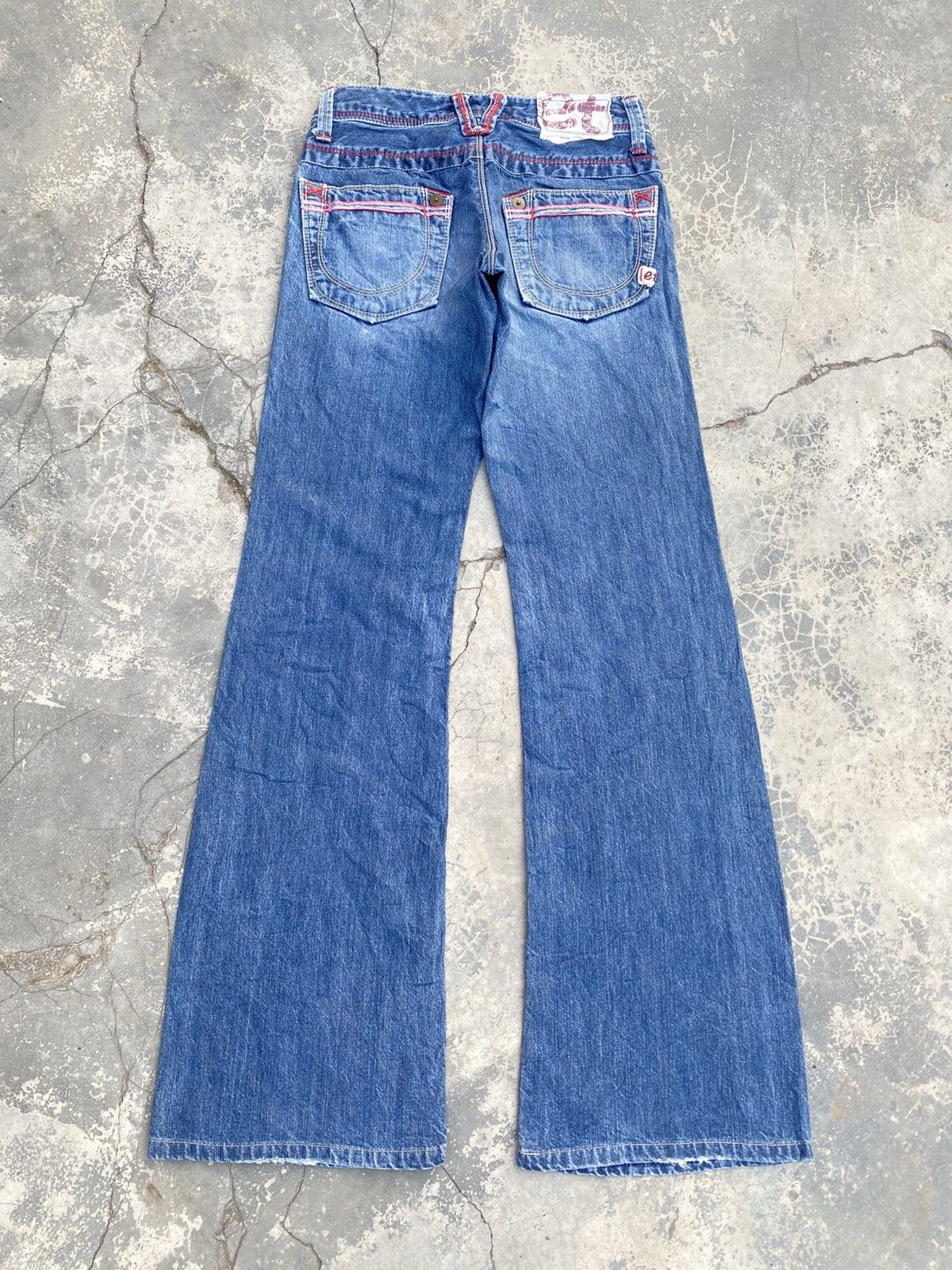 Japanese Brand × Vintage ET BOITE Made In Nippon Flared Jeans KAPITAL STYLE Size 24" / US 00 / IT 34 - 3 Thumbnail