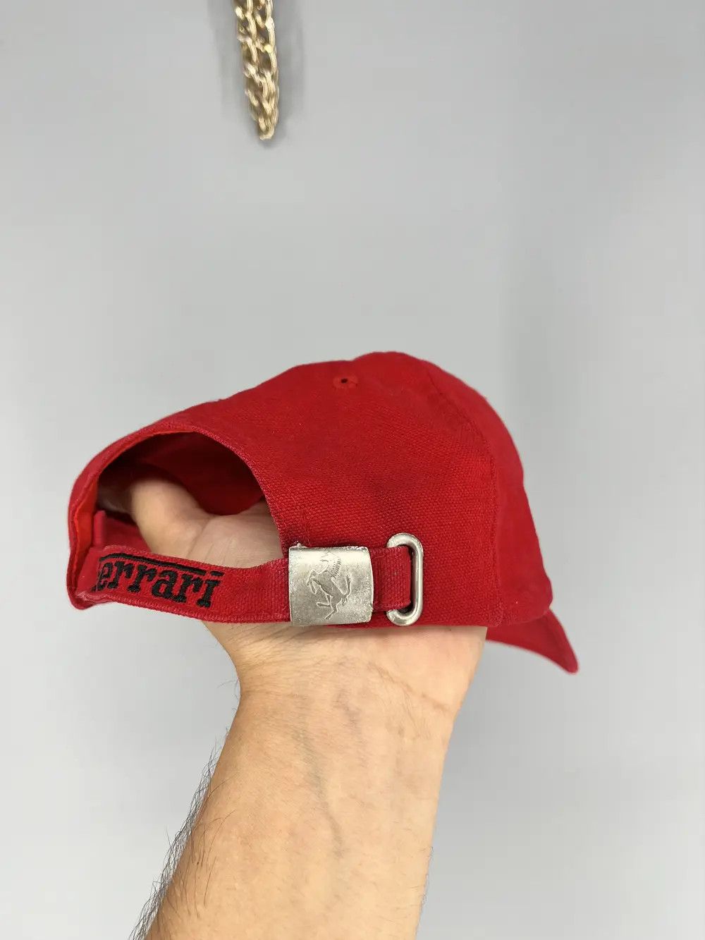 Ferrari Y2k Vintage Ferrari Racing Formula One Red Hype Hat Cap Size ONE SIZE - 5 Thumbnail