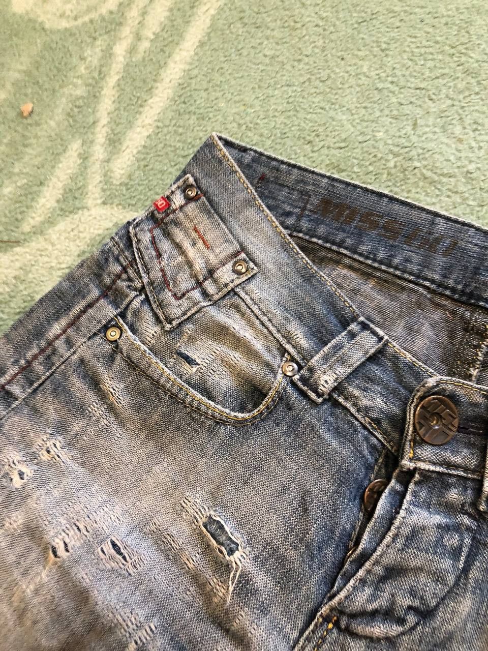 Miss Sixty Vintage Miss Sixty Streetwear Denim Shorts Size 28 Size 28" / US 6 / IT 42 - 6 Thumbnail