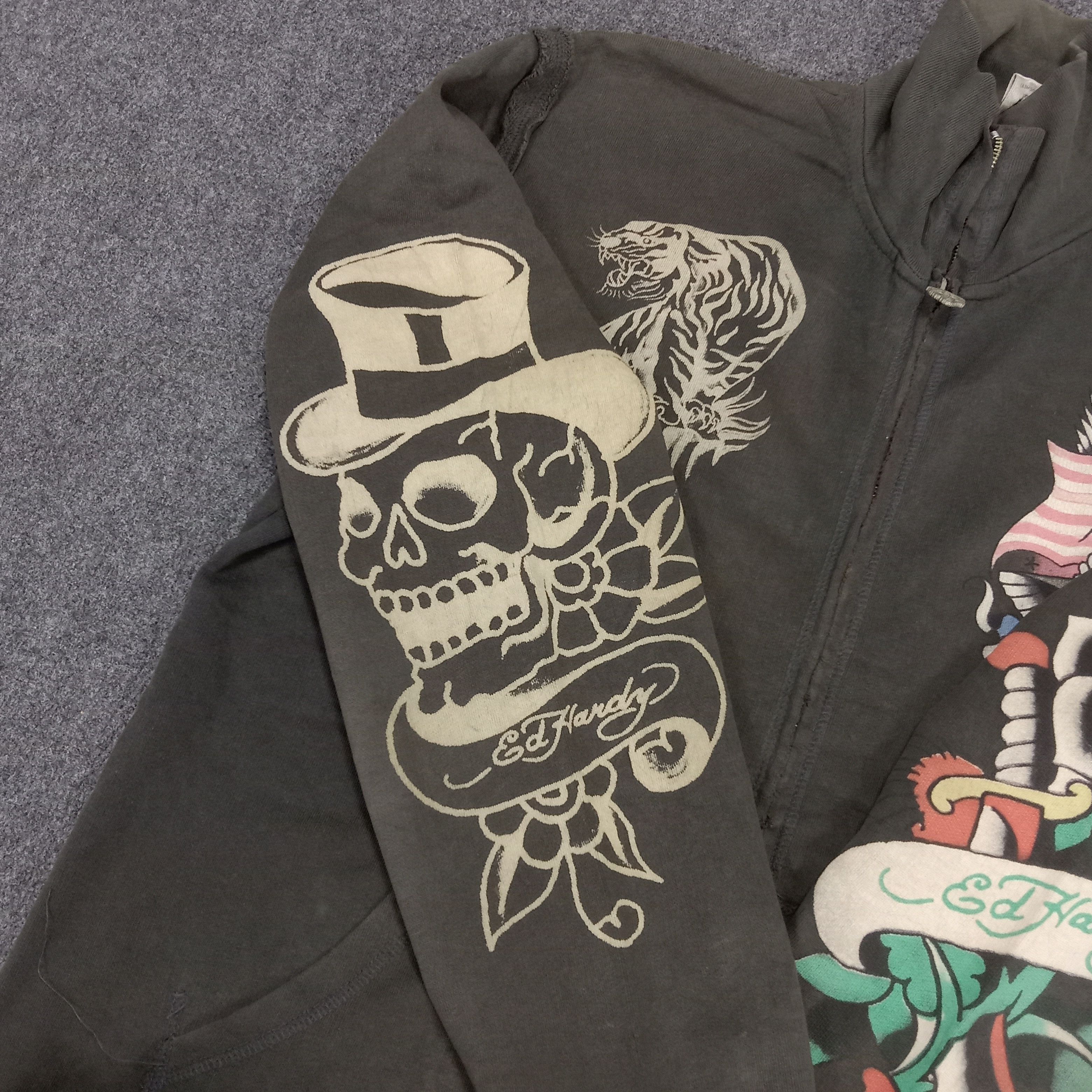 Christian Audigier × Ed Hardy × Vintage ED HARDY Designer Christian Audigier Sweaters Size US M / EU 48-50 / 2 - 5 Thumbnail