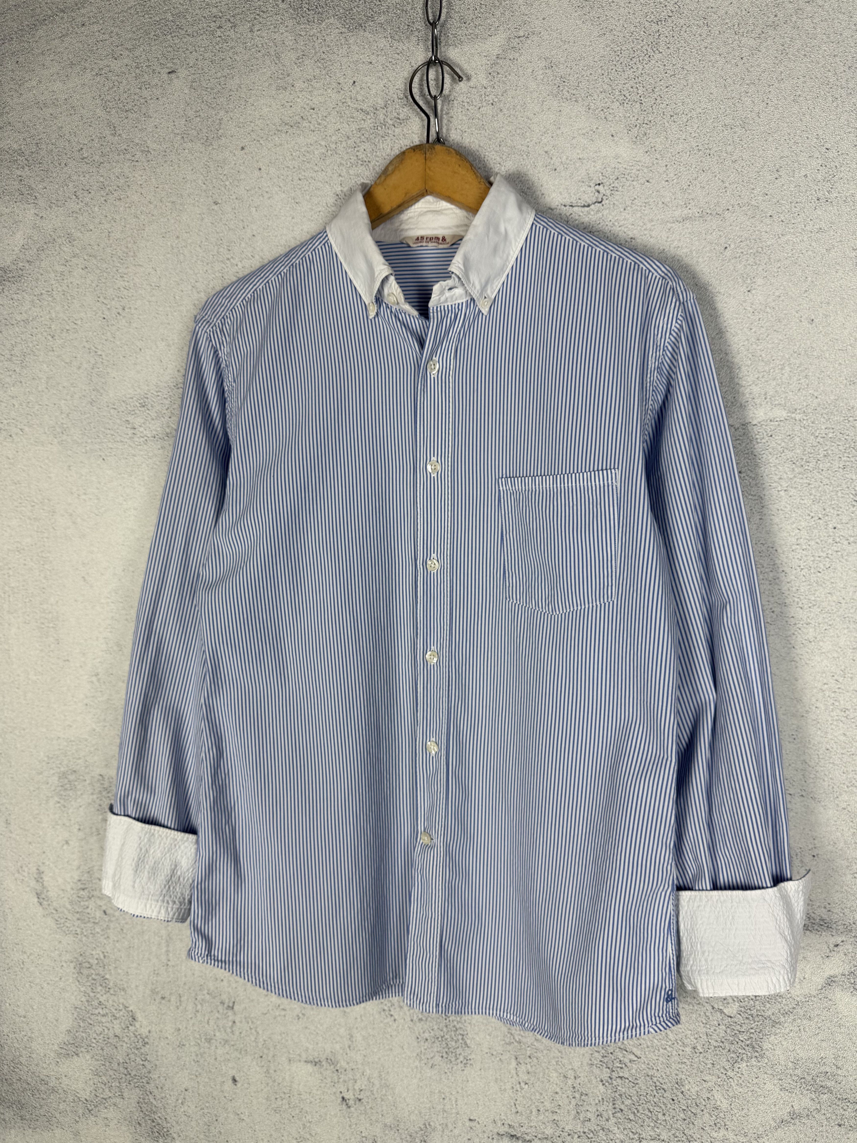 45rpm 45RPM Striped Shirt Size US L / EU 52-54 / 3 - 2 Thumbnail